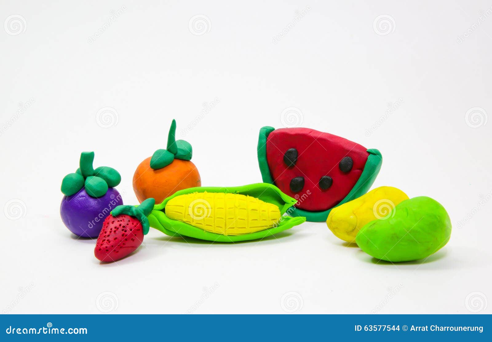 Clay Mold Human Gums Model In Jaws Prosthetic Laboratory Stock Image