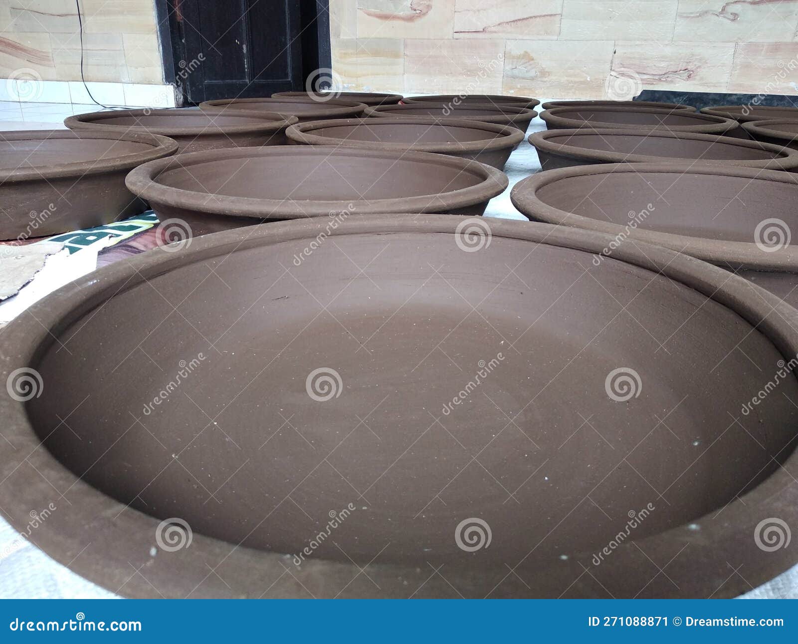 Clay mortar stock image. Image of original, mortar, clay 271088871