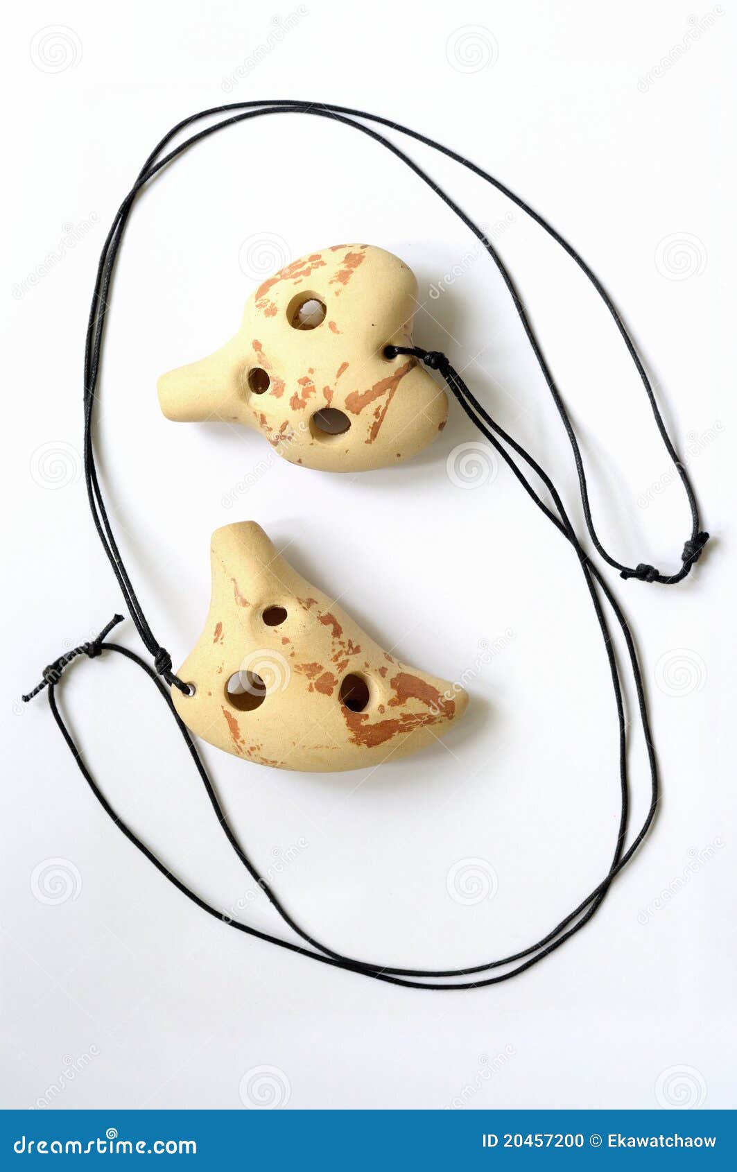 Clay ocarinas stock photo. Image of sound, homemade, traditional 20457200