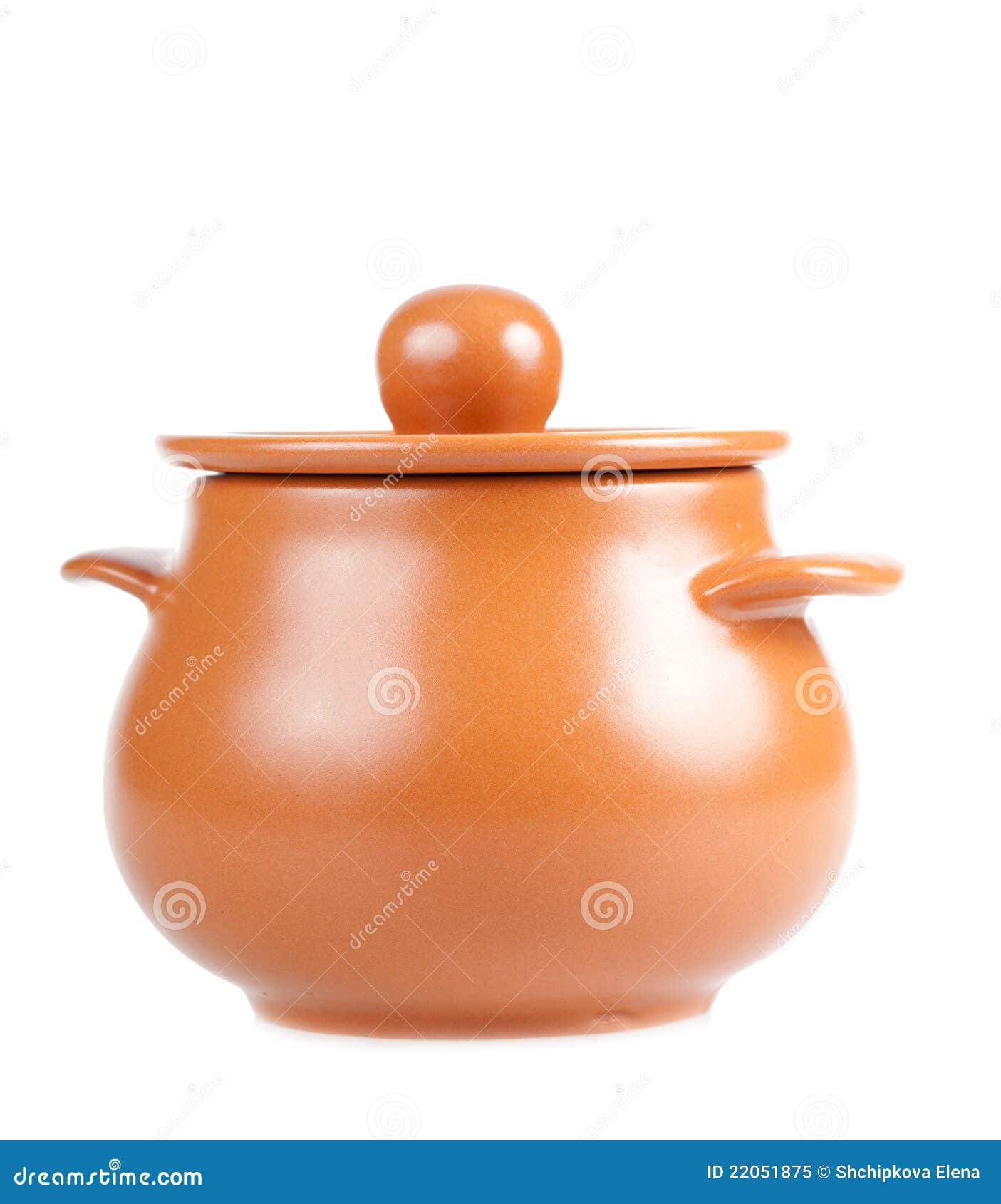 Clay pots for cooking stock image. Image of utensil, handmade 22051875