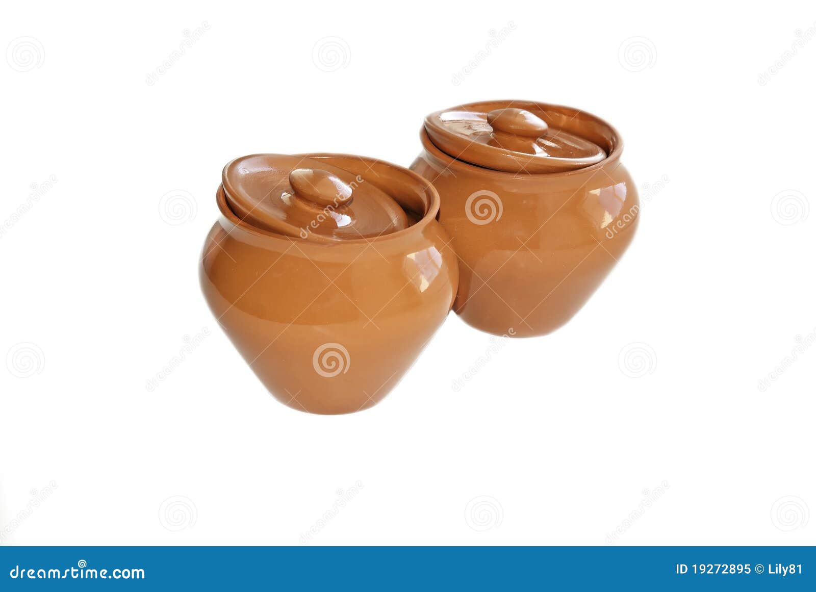 Clay Pots for Cooking Roast Stock Image Image of clay, stoneware
