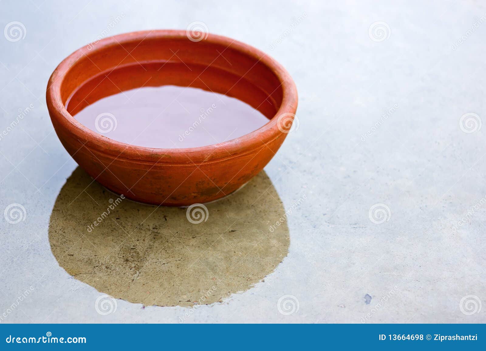 Clay red bowl stock photo. Image of earthenware, dish 13664698