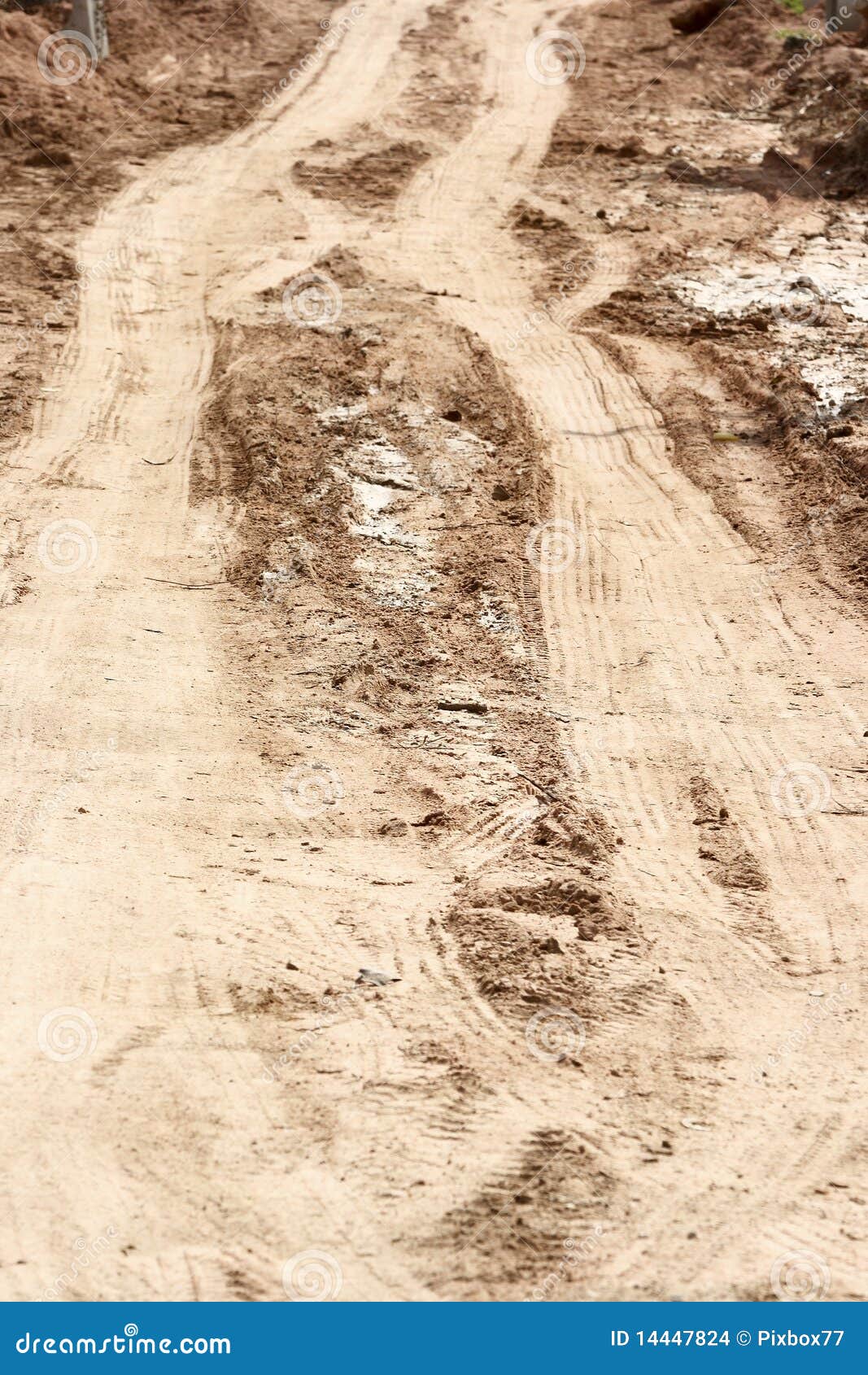 Clay road stock photo. Image of driveway, dust, direct 14447824