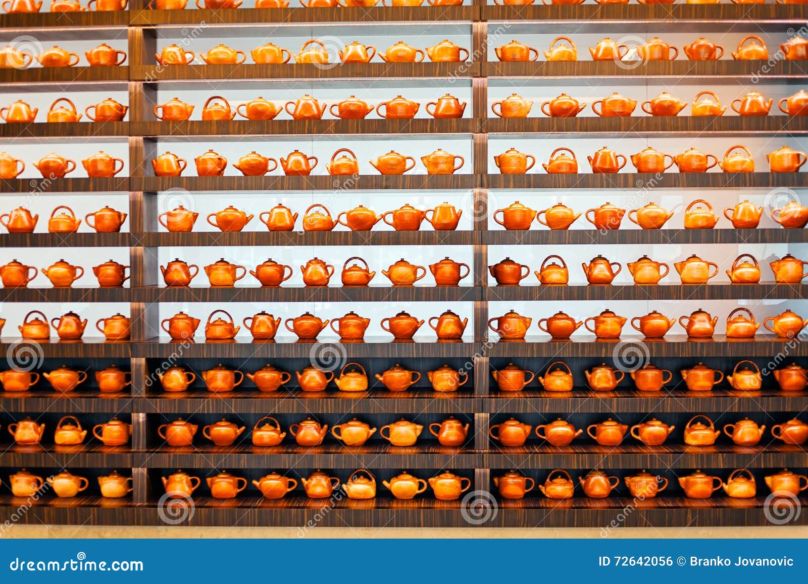 Clay teapots stock photo. Image of brown, decoration 72642056