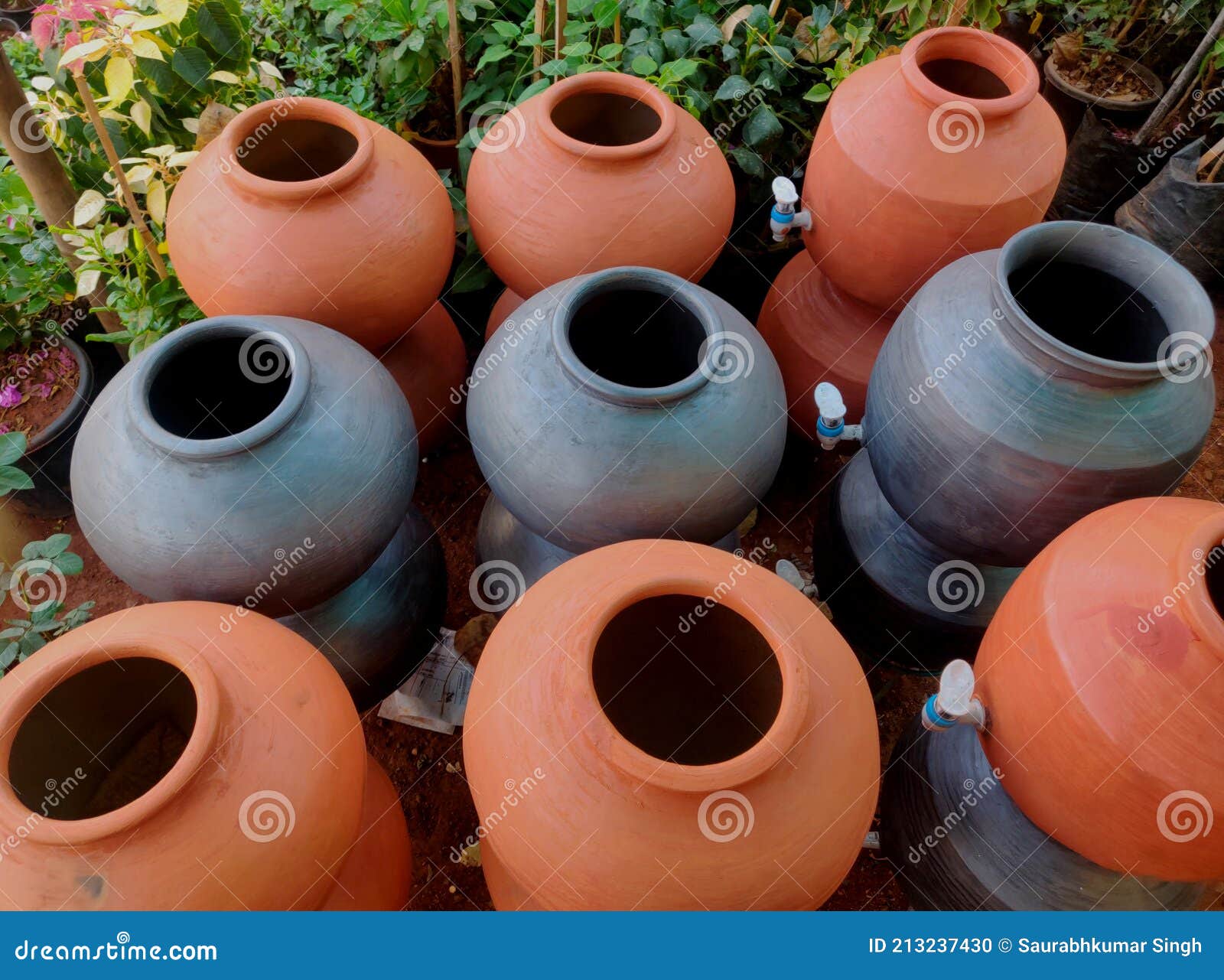 A Clay Water Pot Earthen Pot for Water Storage Clay Pots Not only Cool the Water Down, they Also