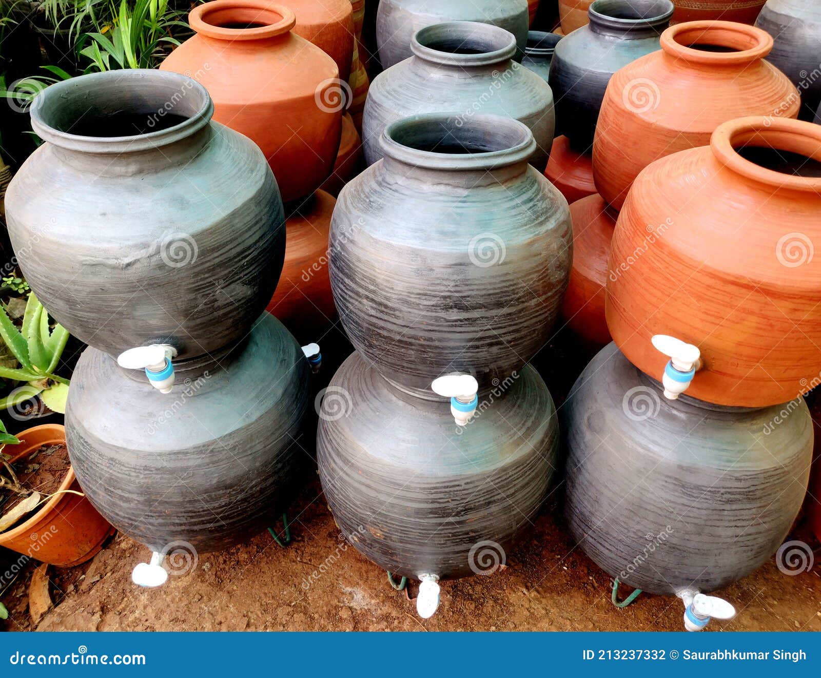 A Clay Water Pot Earthen Pot for Water Storage Clay Pots Not only Cool the Water Down, they Also