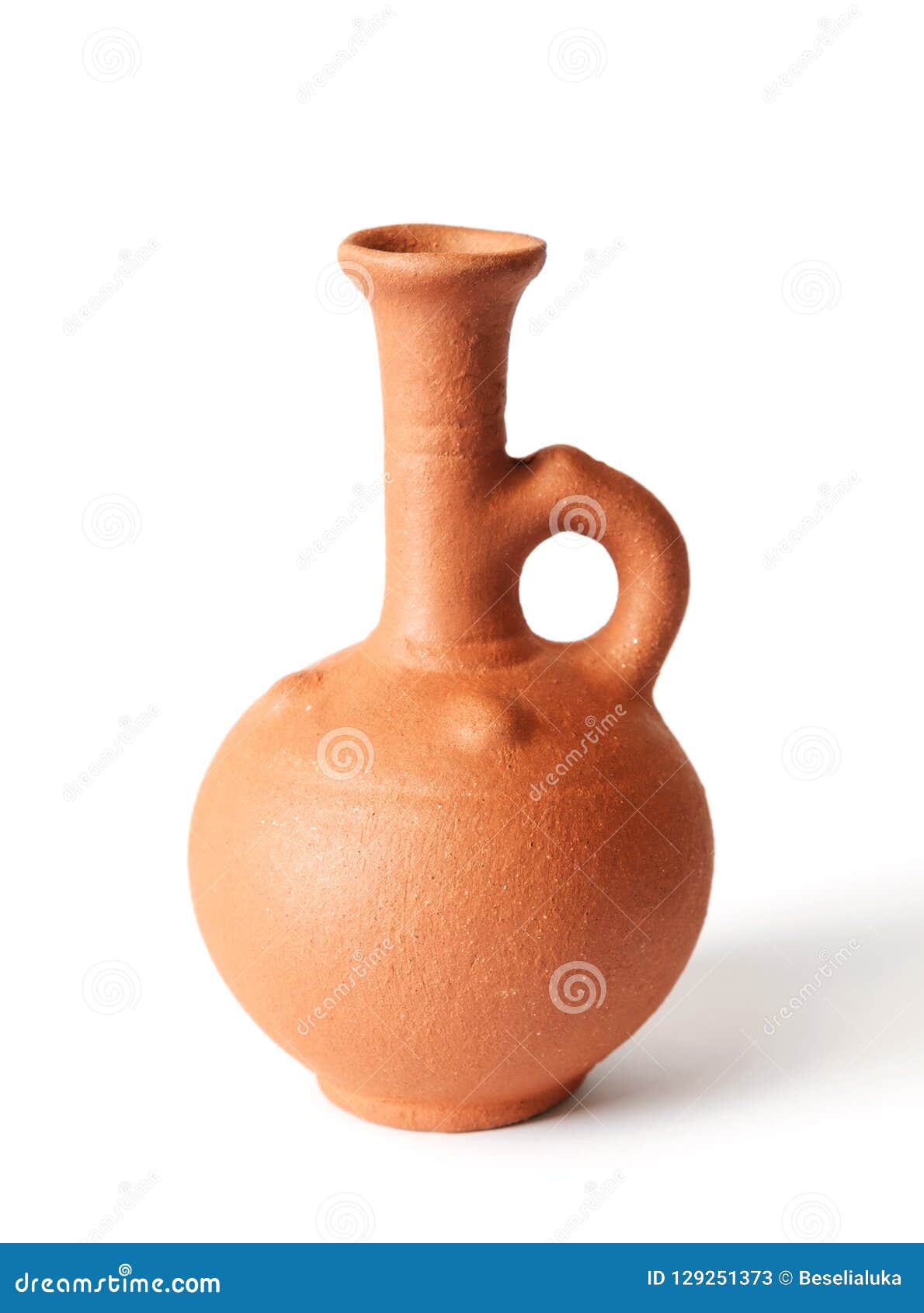 Clay wine jug stock image. Image of ancient 129251373