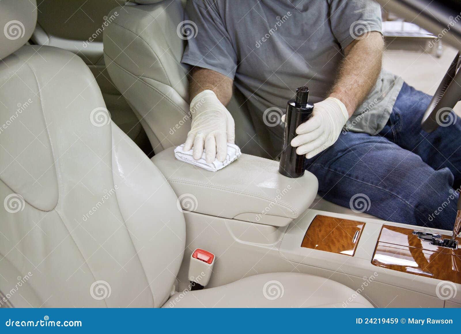Clean_Auto_Leather_Interior Stock Image Image of vinyl, vehicle 24219459