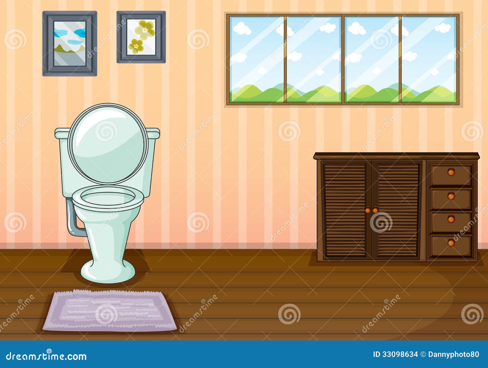 Comfort Rooms Clipart