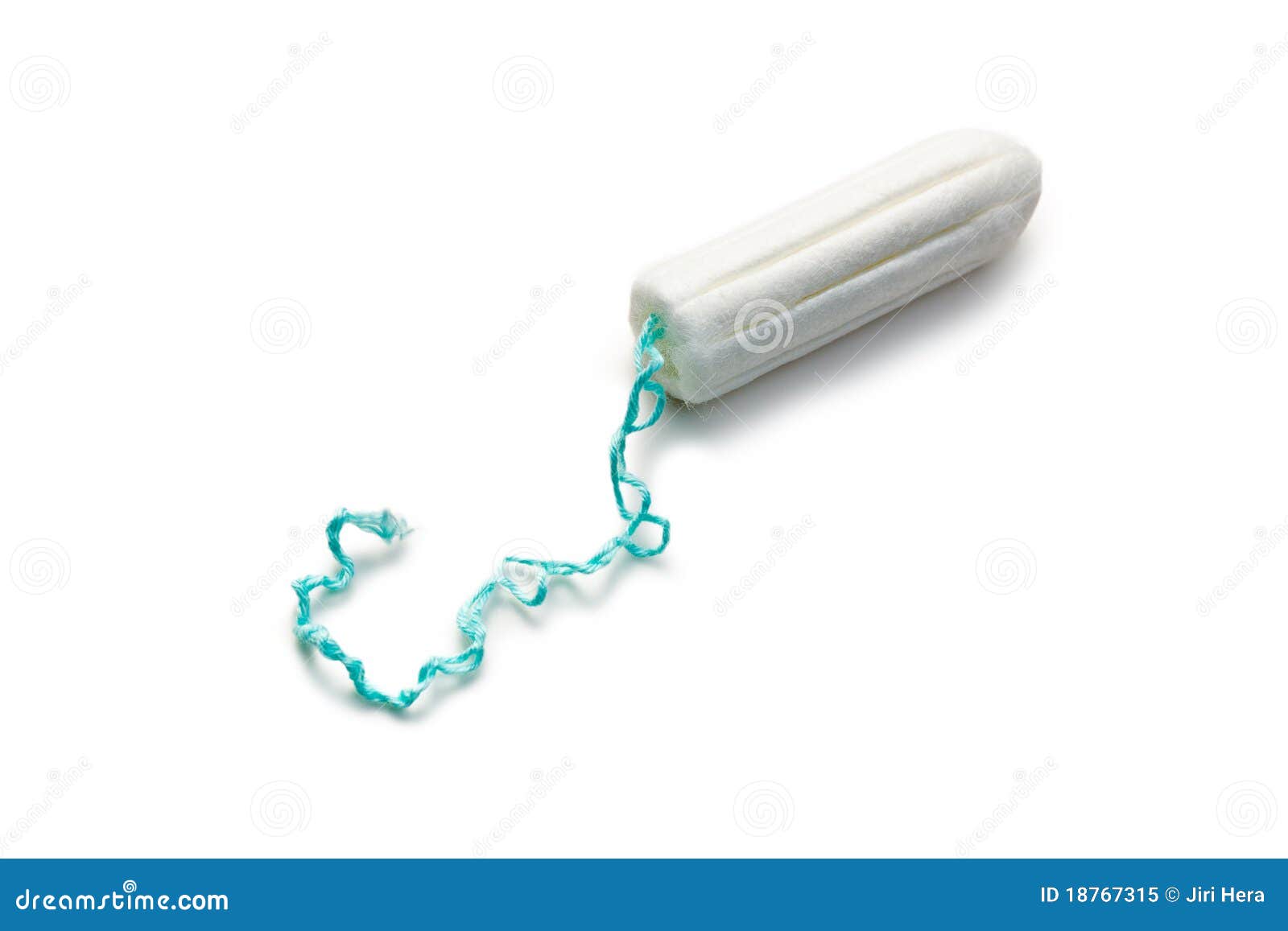 Clean cotton tampon stock image. Image of menstruation 18767315