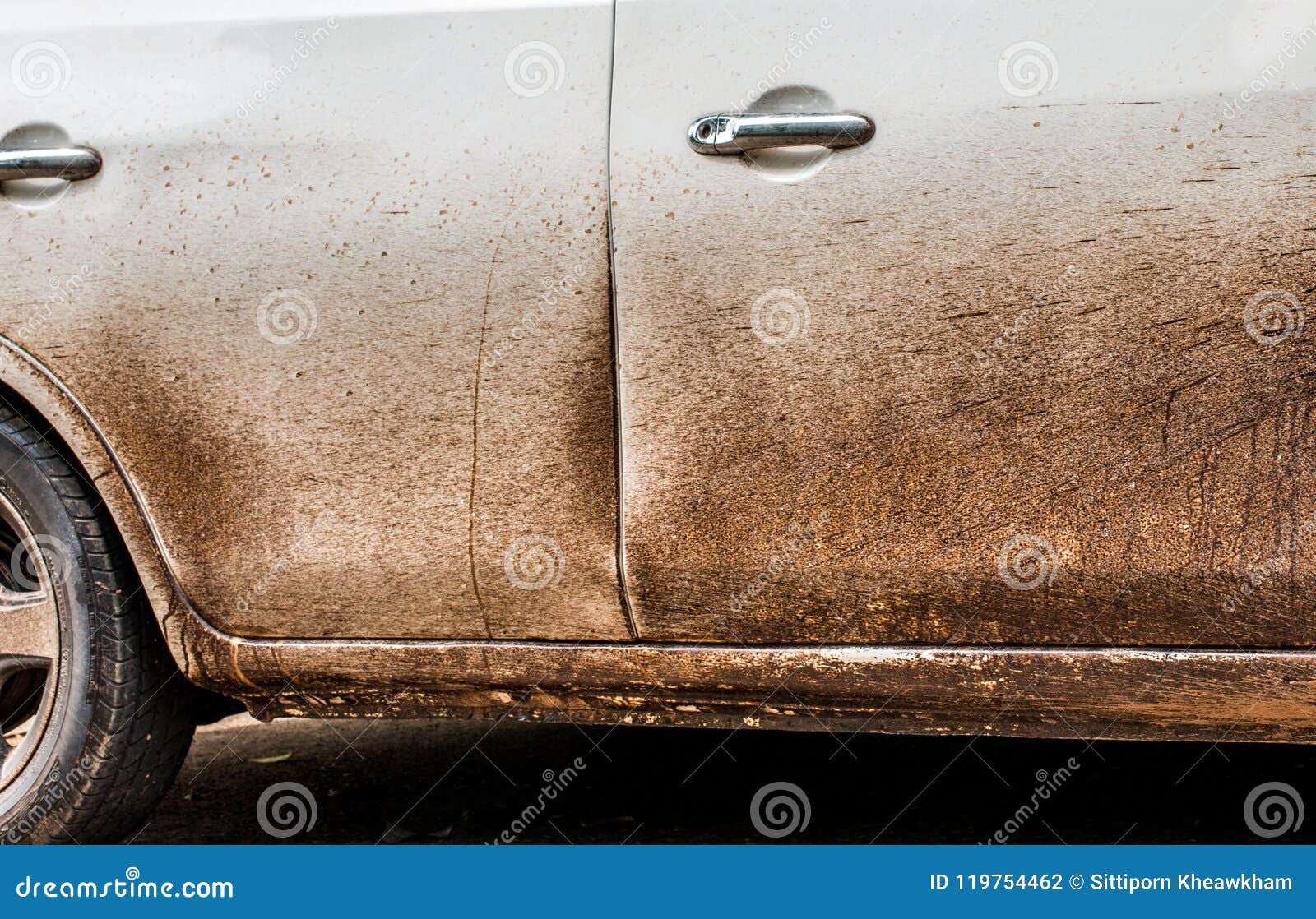 Clean dirty car stock photo. Image of object, driving 119754462