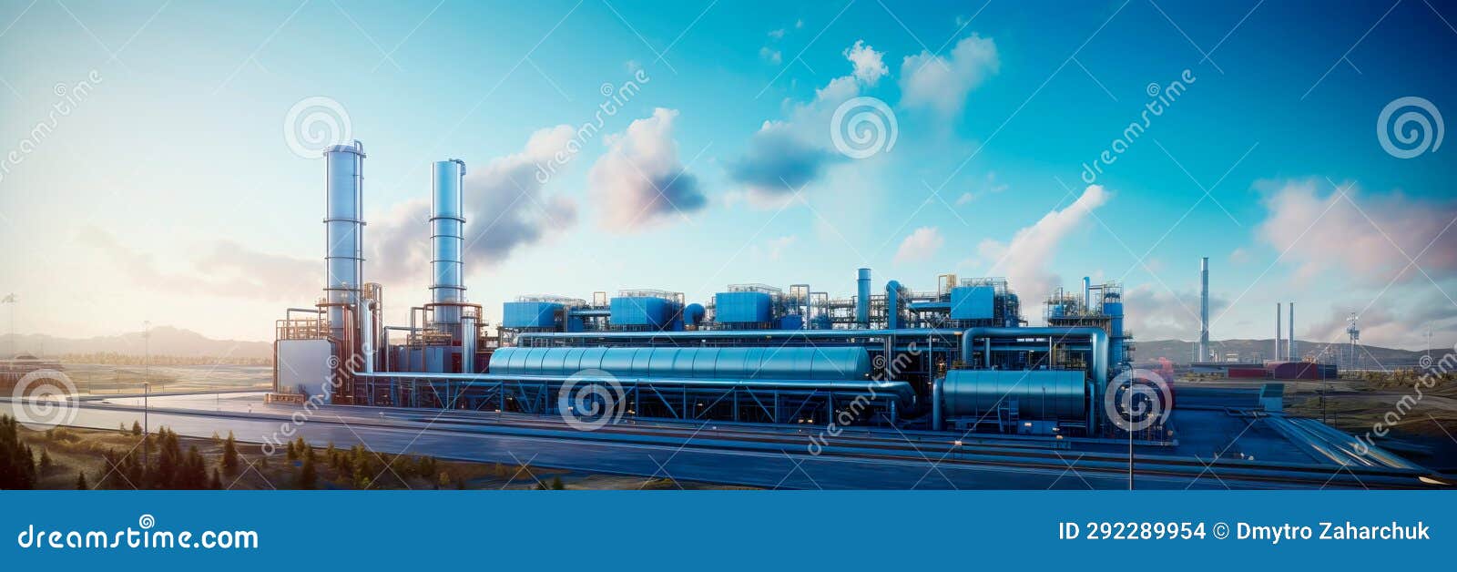 clean energy plant powered by advanced digital controls and renewable technologies, contributing to a sustainable future