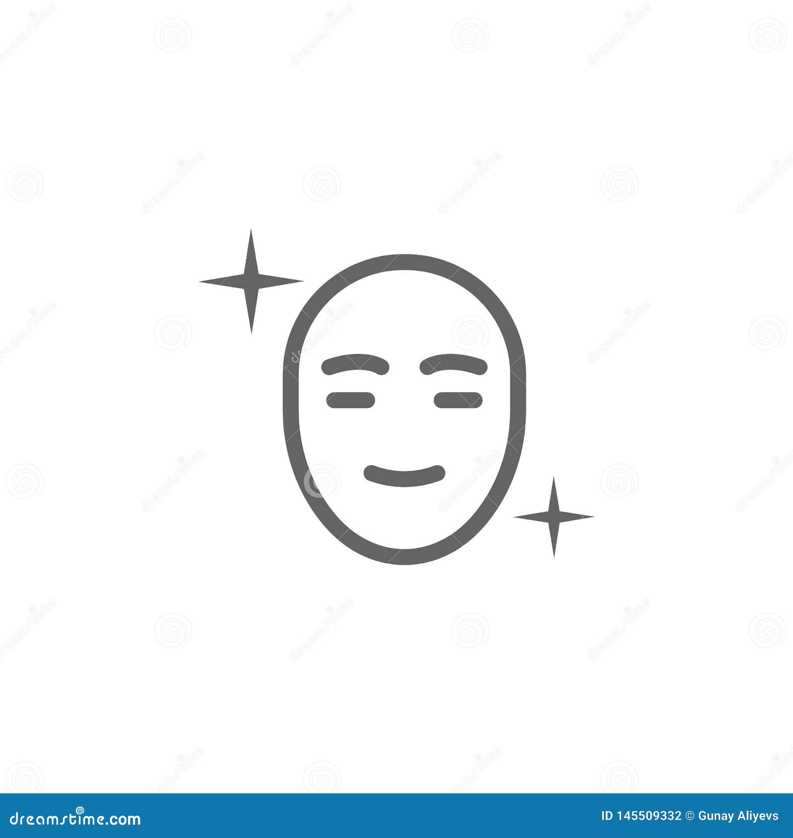 Clean Face Icon Element Of Skin Care Icon Thin Line Icon For Website Design And Development App Development Premium Icon Stock Illustration Illustration Of Facial Lotion