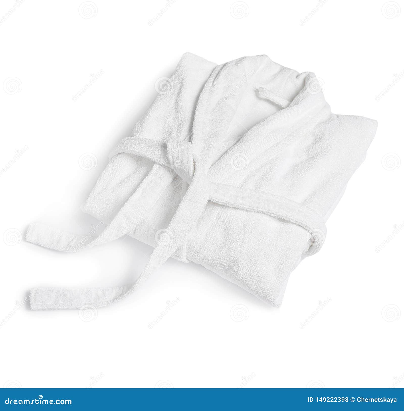 Clean Folded Cotton Bathrobe Stock Photo - Image of life, robe: 149222398