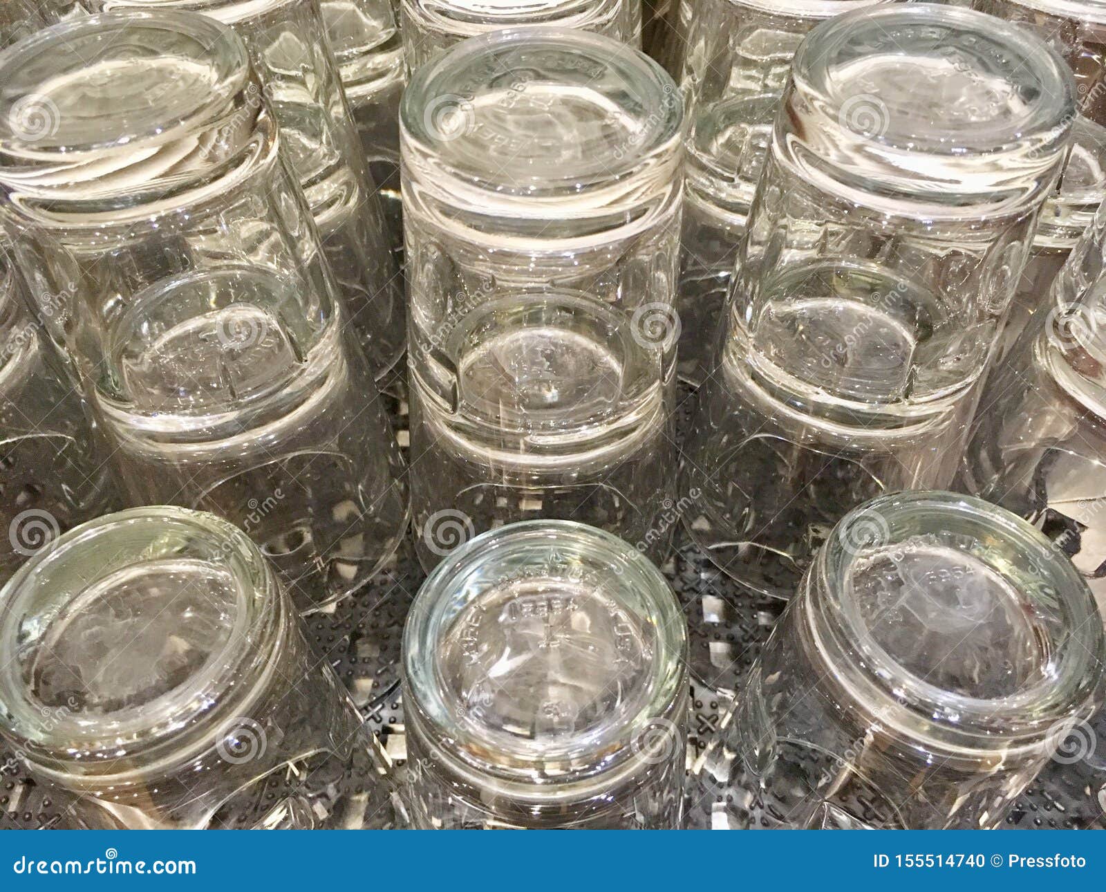 Clean Glasses at the Kitchen Stock Photo Image of cocktail, glasses