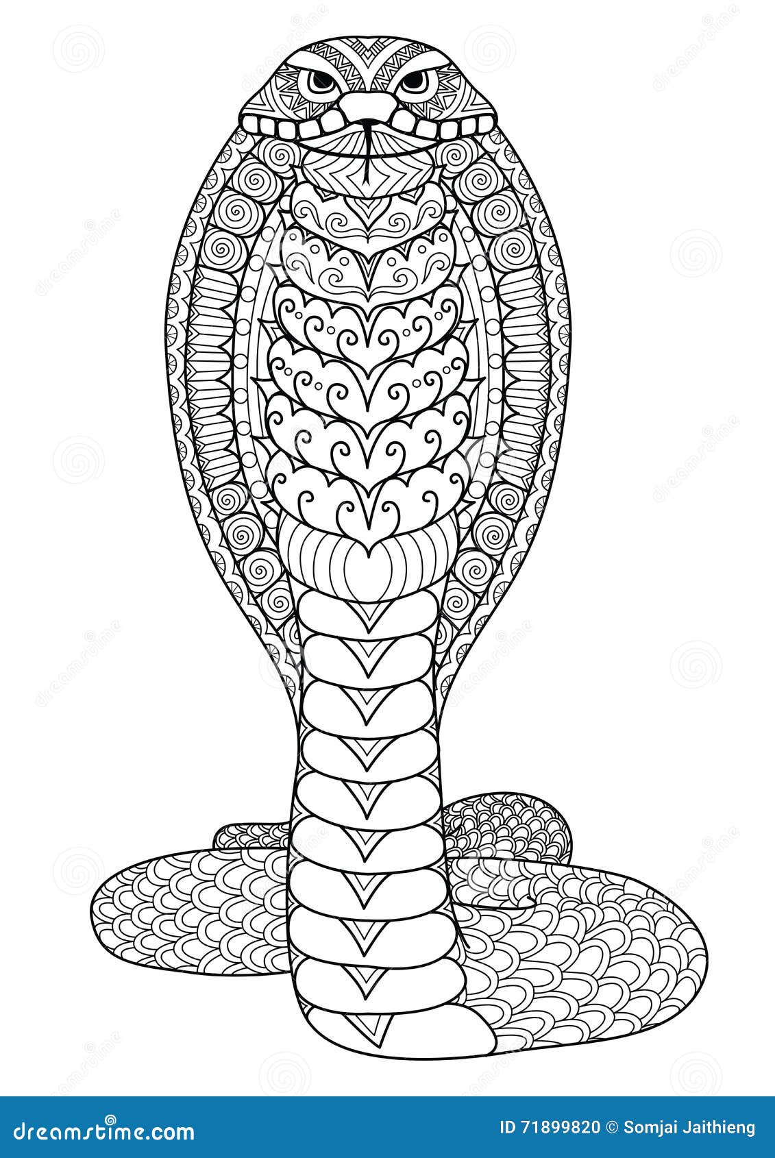 egyptian cobra coloring pages