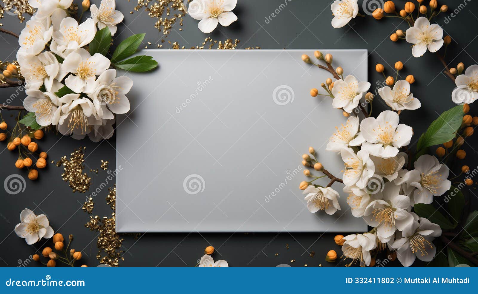 blank sheet of paper ready for your ideas, clean and minimalist background