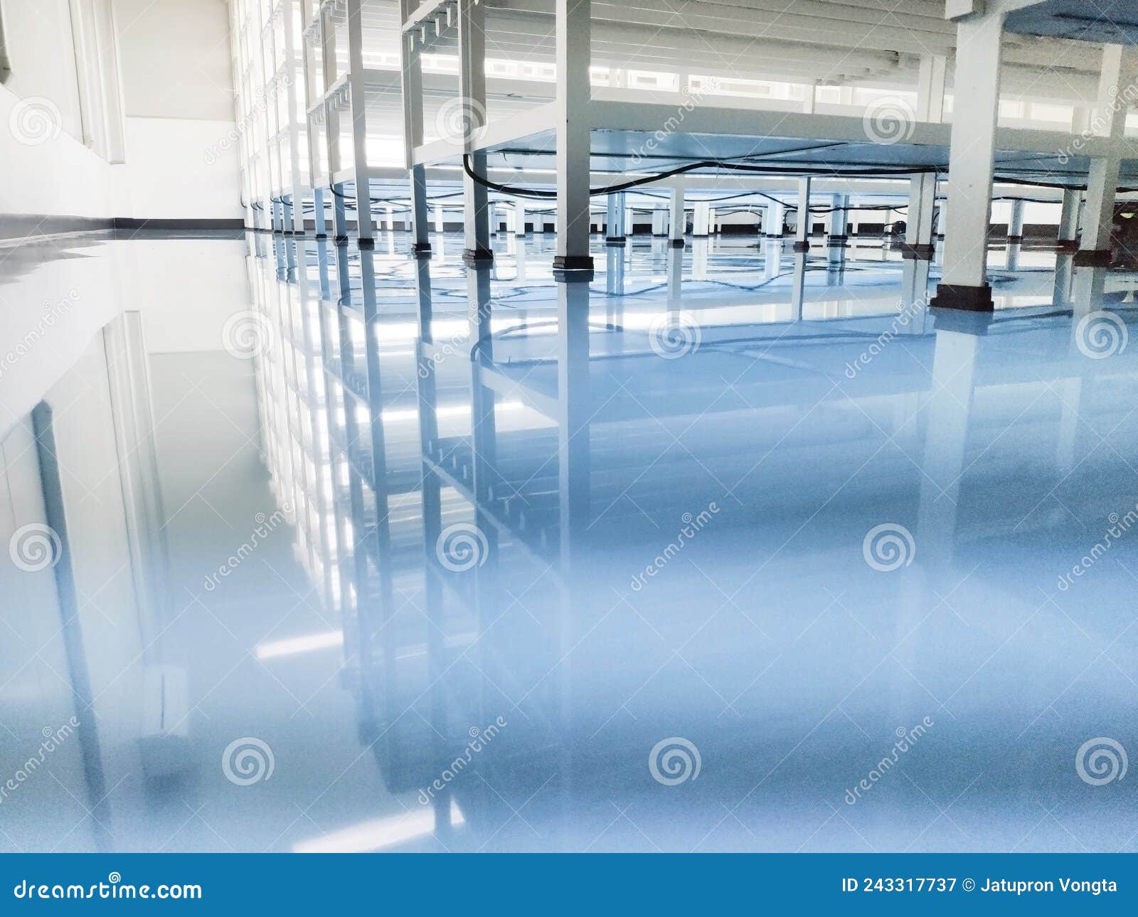 Clean Room, Epoxy Floor in Laboratory Stock Image Image of chemical