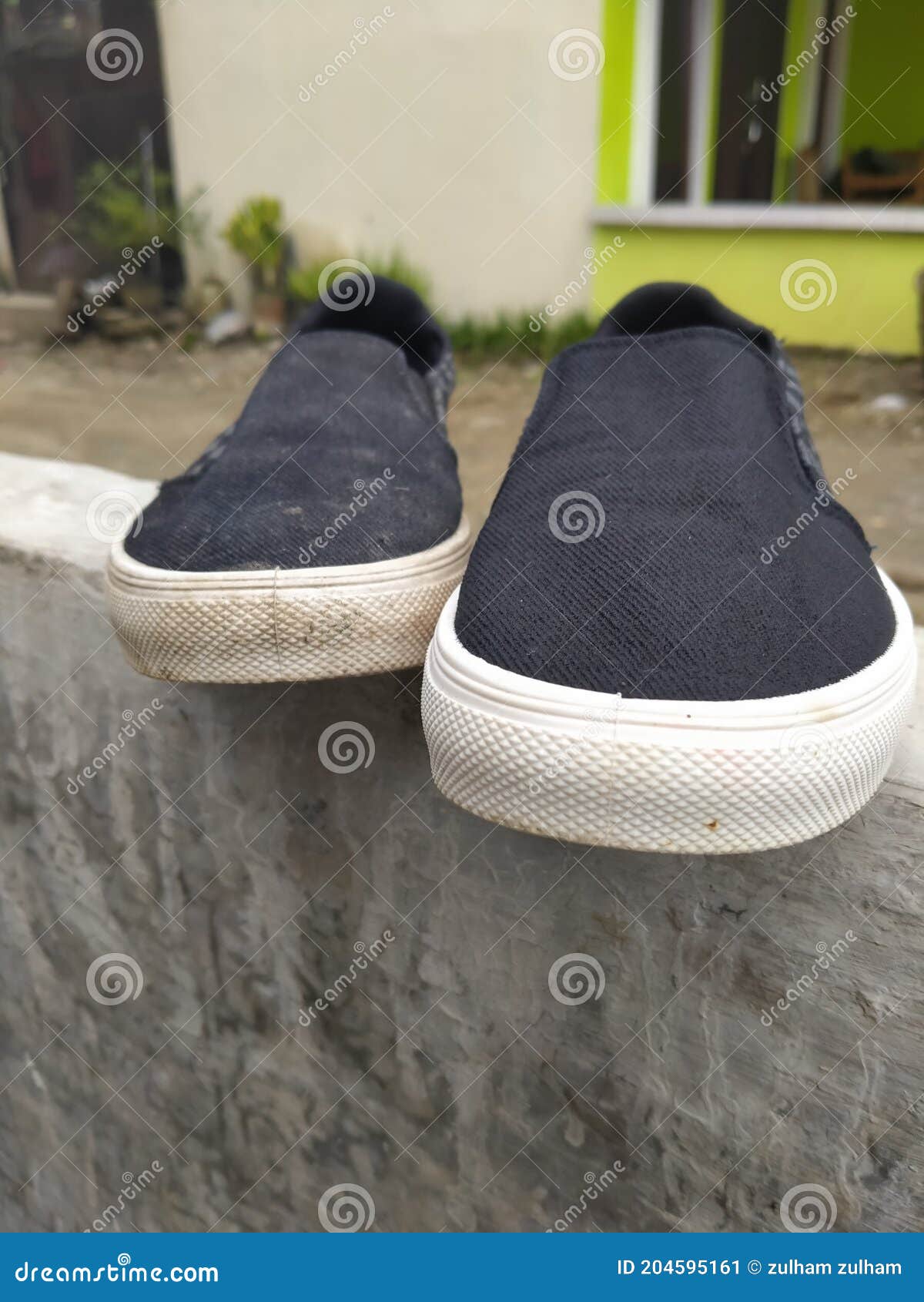 Clean Shoes and Dirty Shoes What Do You Think Stock Image Image of