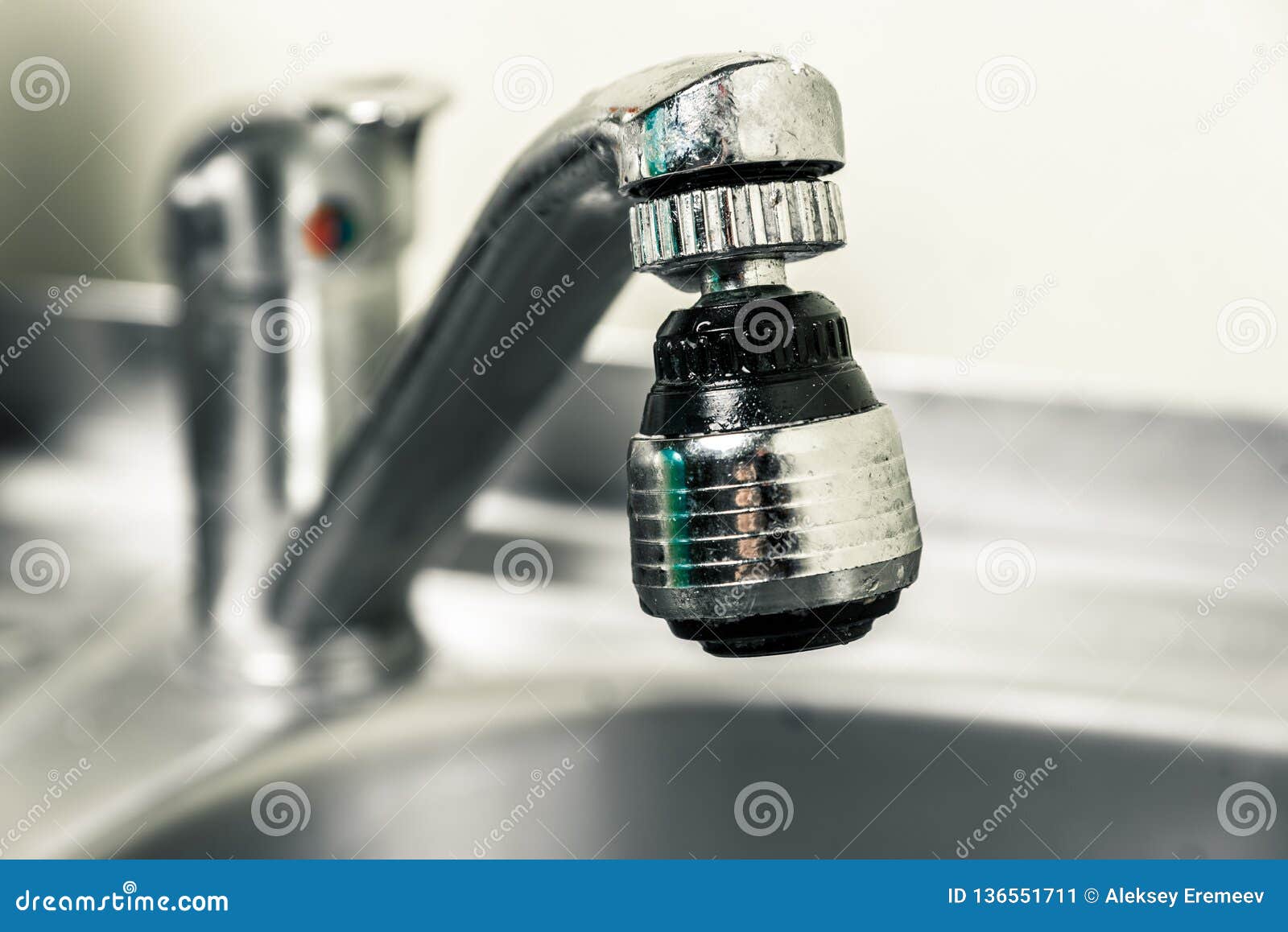 Clean Sink With Faucet Stock Image Image Of Inset Interior