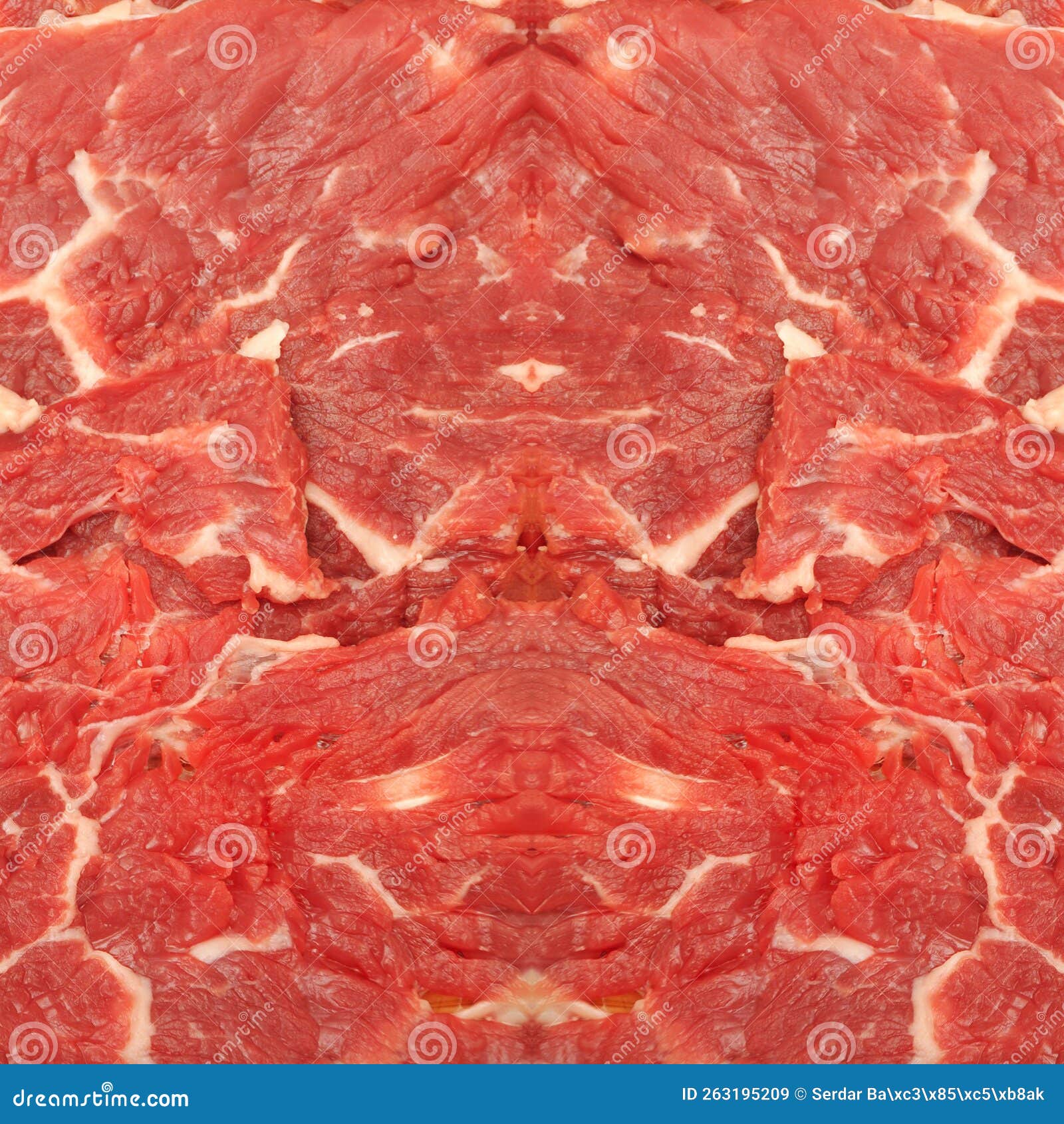 Clean Very Fresh Red Raw Meat Beef, Cow Meat Texture Stock Image