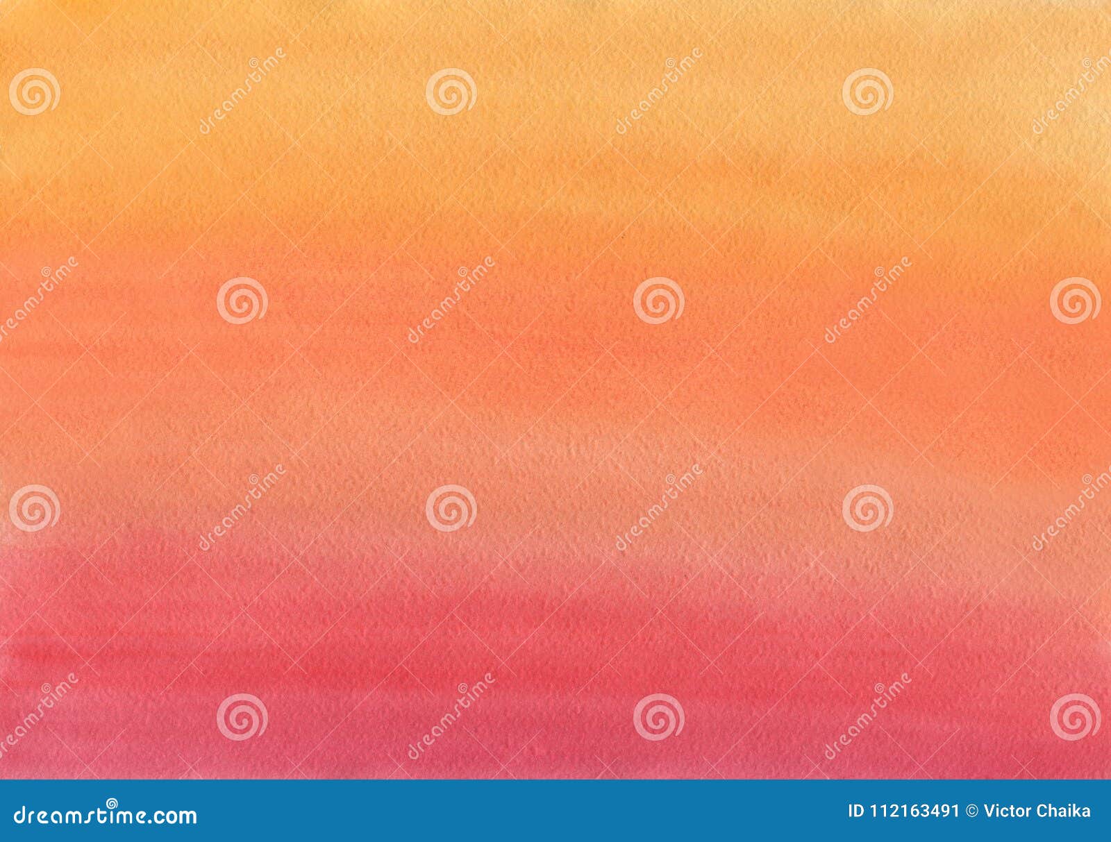 Clean Warm Watercolor Background Uniform Gradient Stock Illustration ...