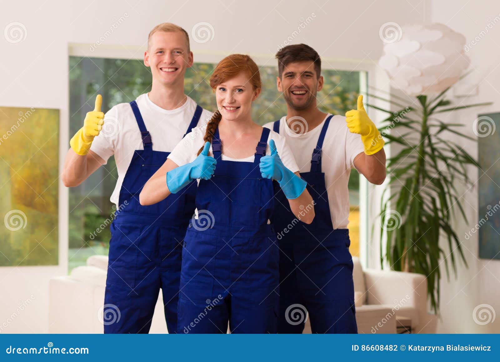 Cleaners after work stock photo. Image of labor, focus 86608482