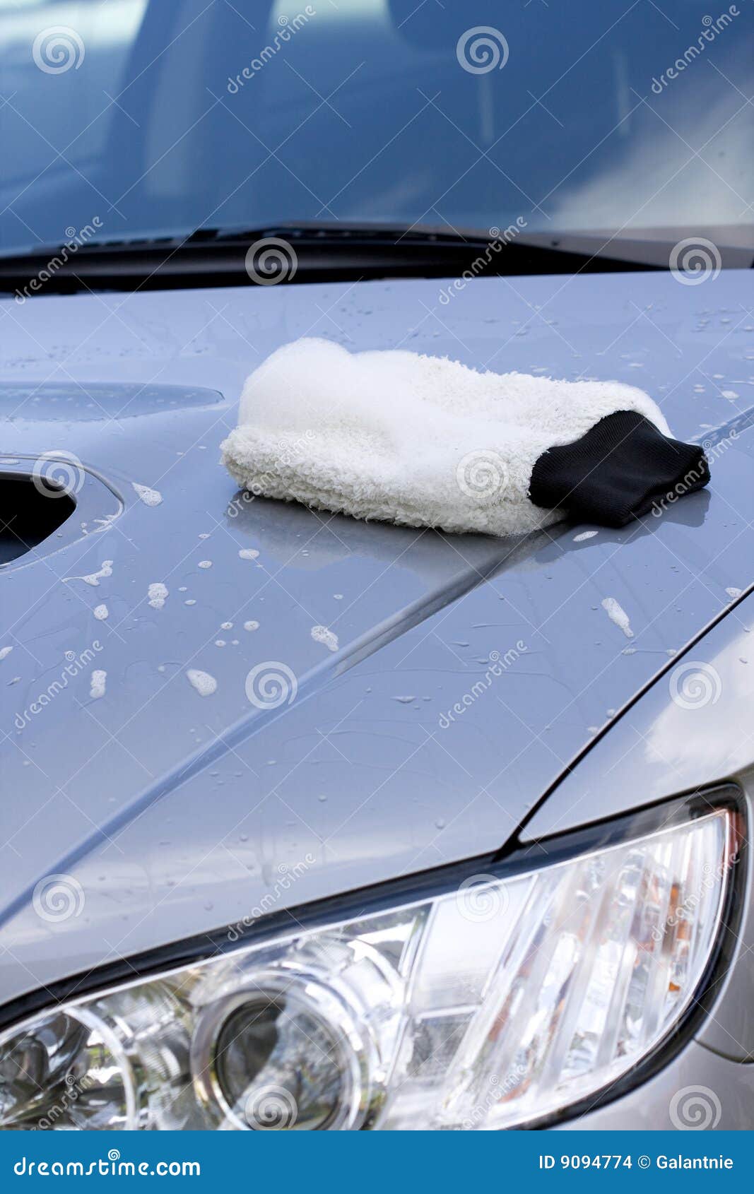 Cleaning the Car stock photo. Image of vehicle, shinning 9094774