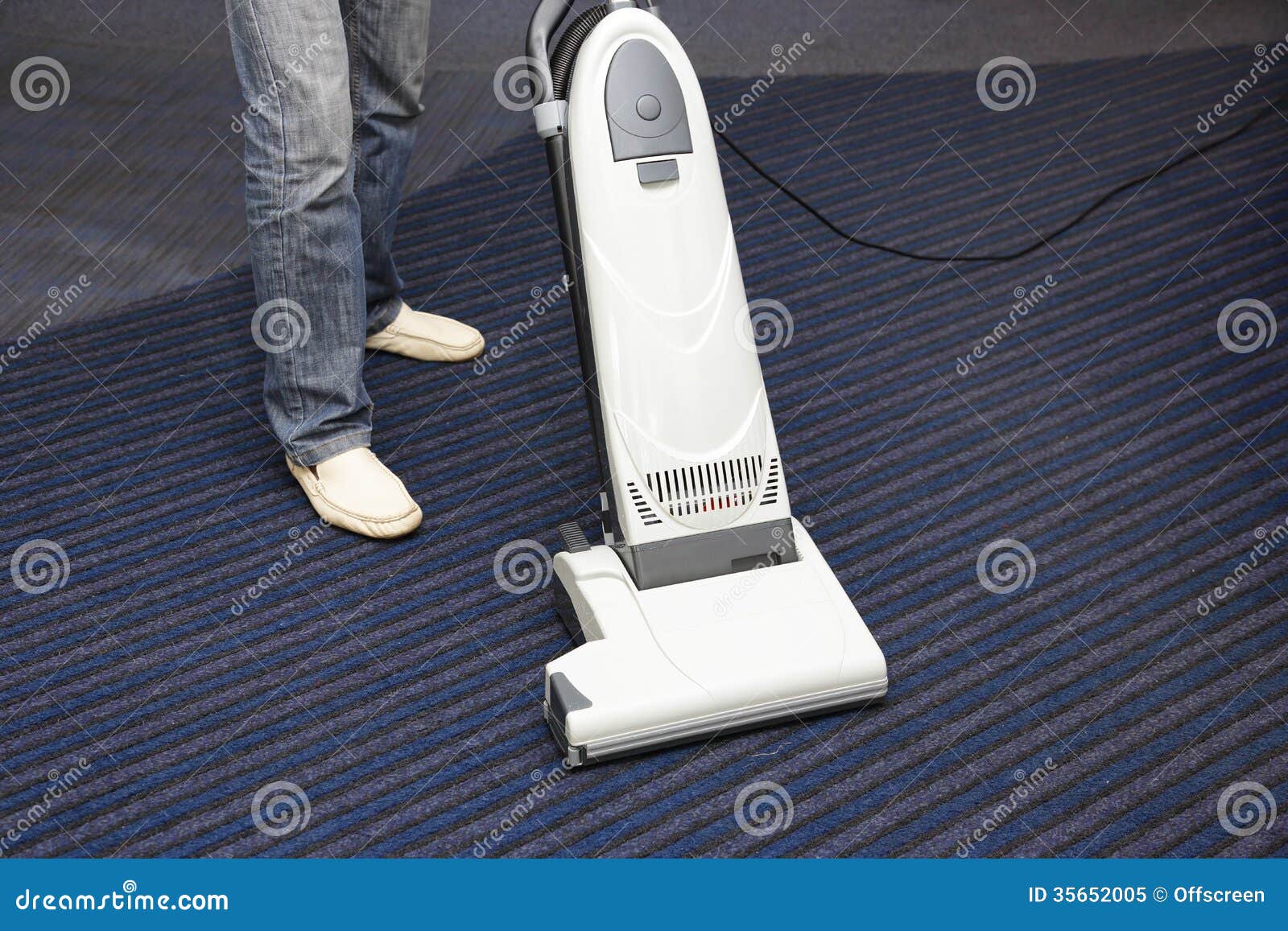 Cleaning the Carpet Vacuum Cleaner Stock Image Image of indoors