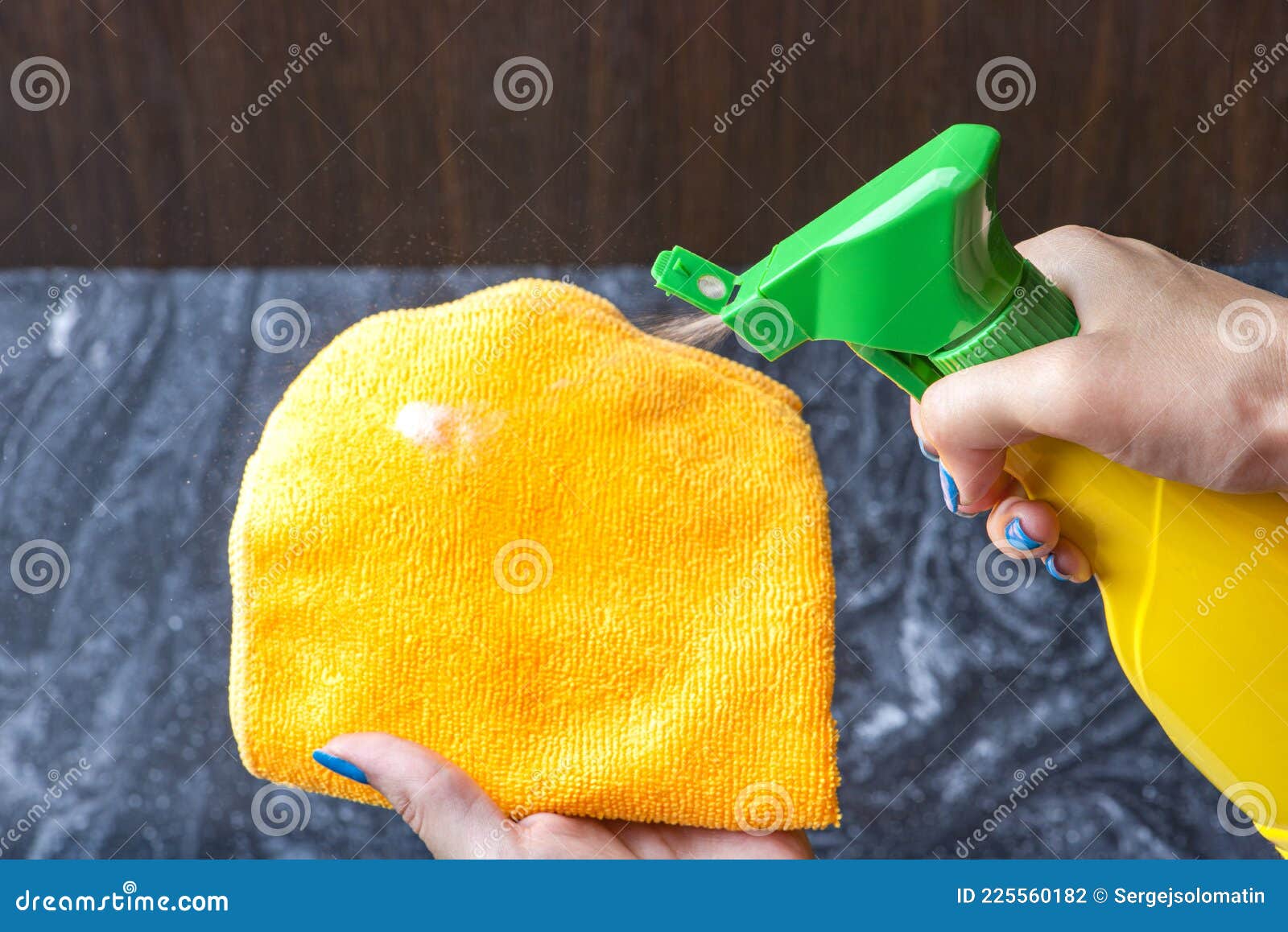 Cleaning the Countertop. Caring for Countertops in the Kitchen or