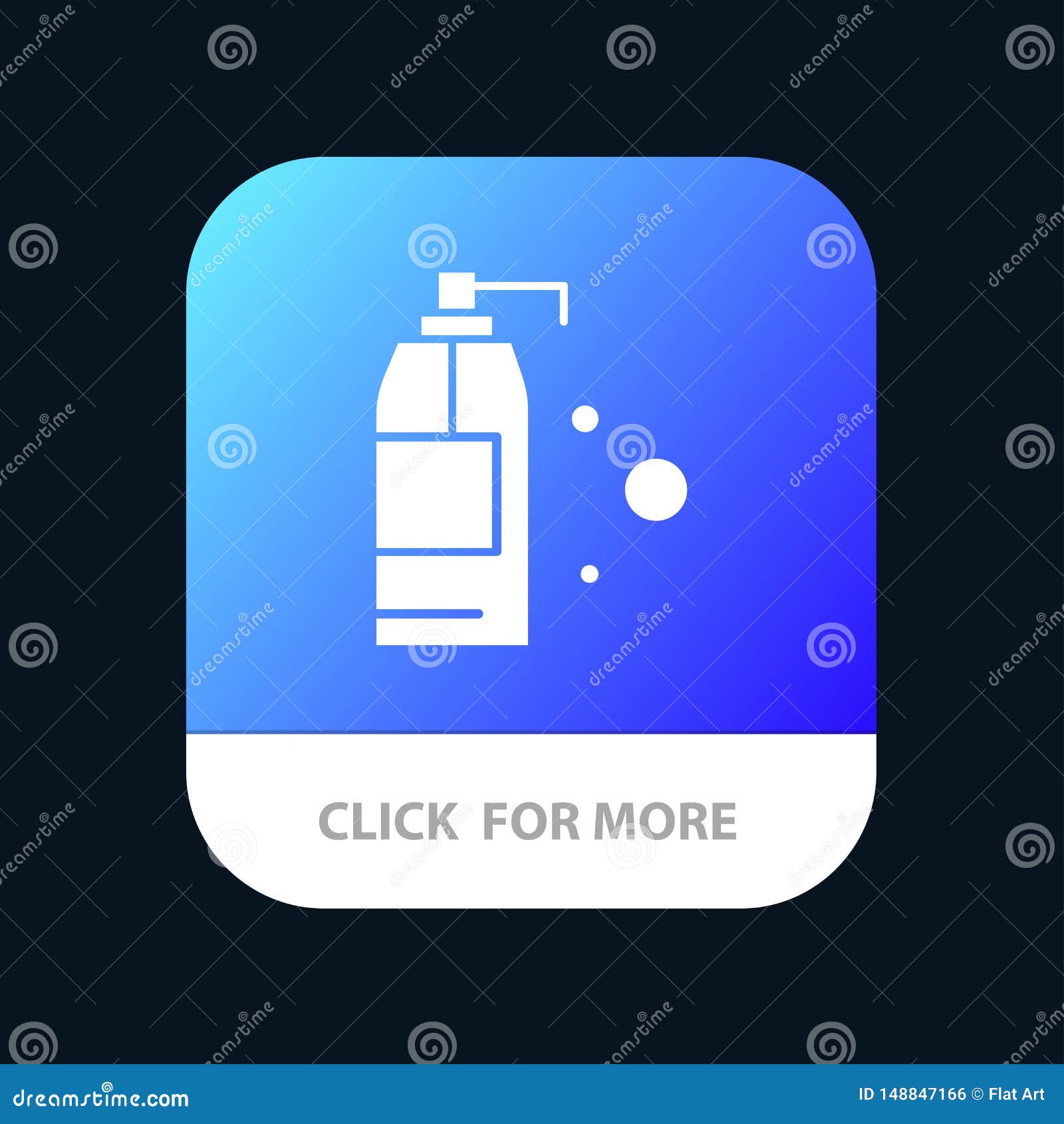 Cleaning, Detergent, Product Mobile App Button. Android ...