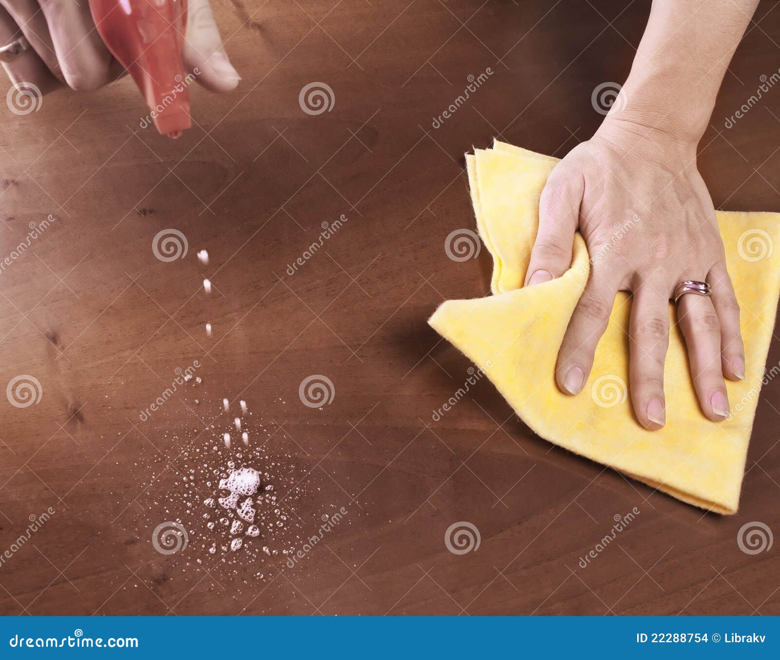Cleaning dining table stock photo. Image of dust, dirt 22288754