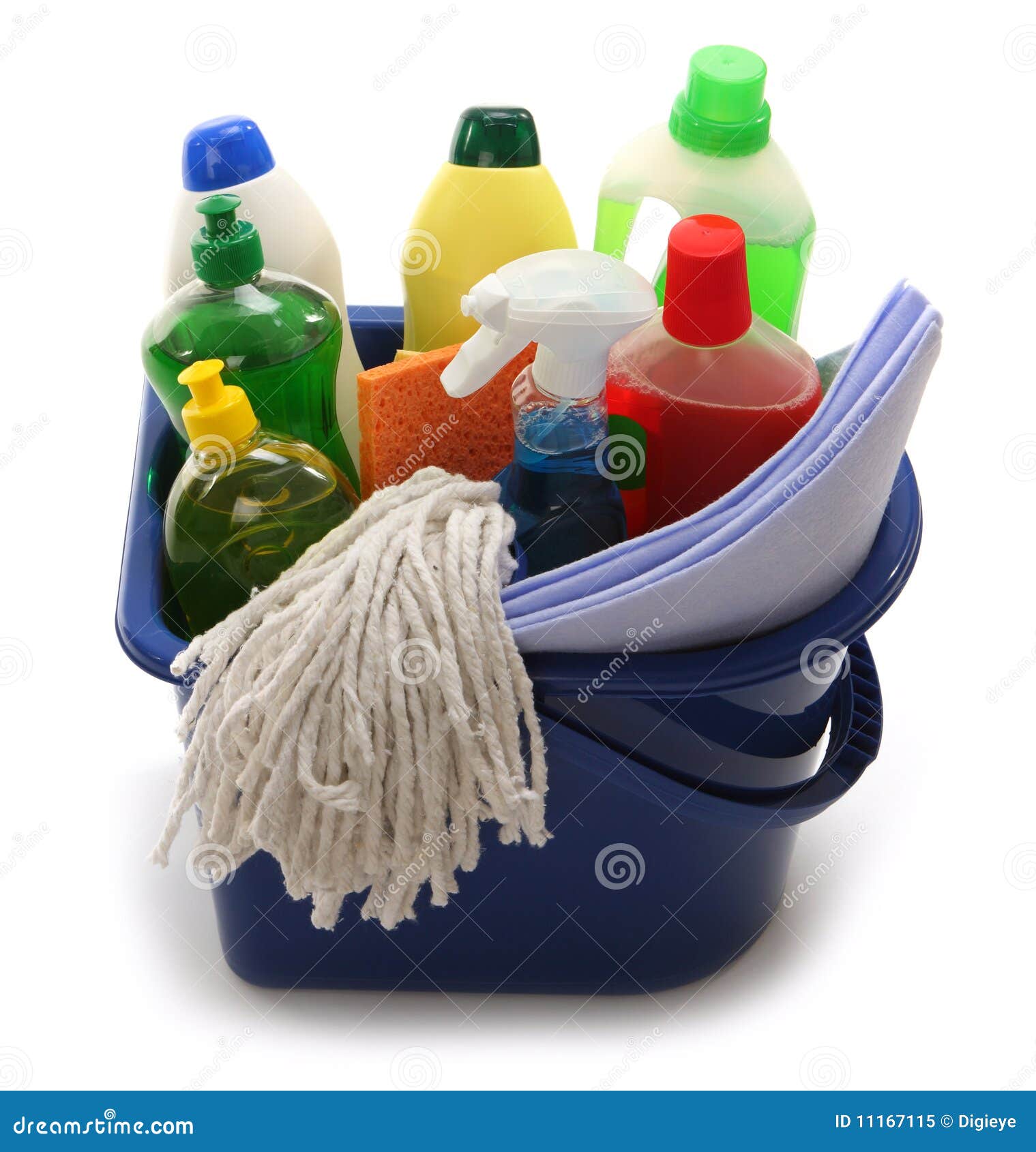 Cleaning equipment stock image. Image of spray, bottle 11167115