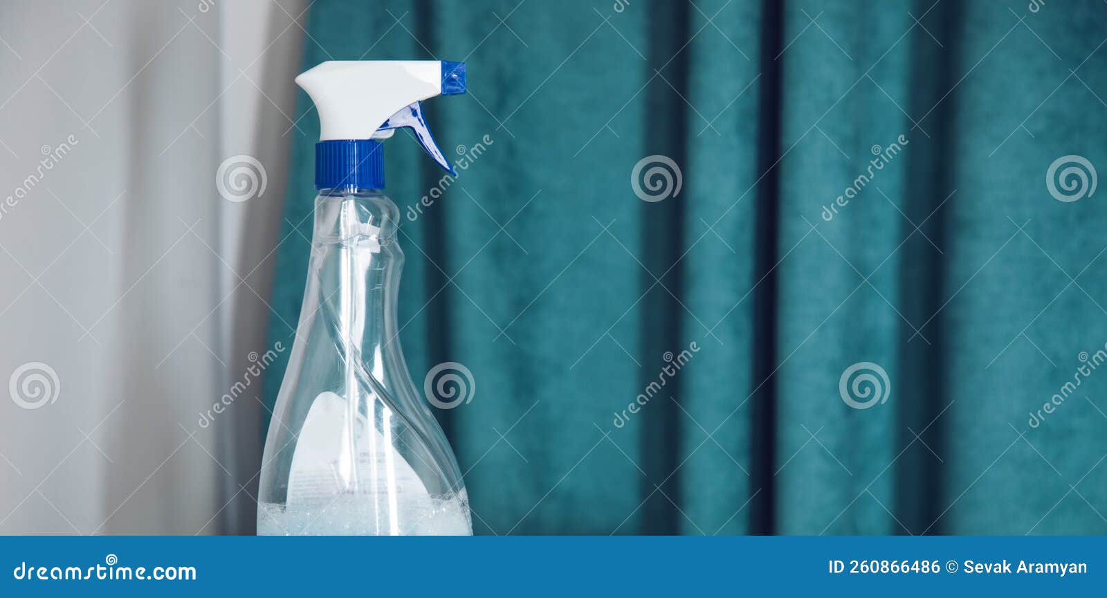 Cleaning Fluid on the Table Stock Photo Image of white, wash 260866486
