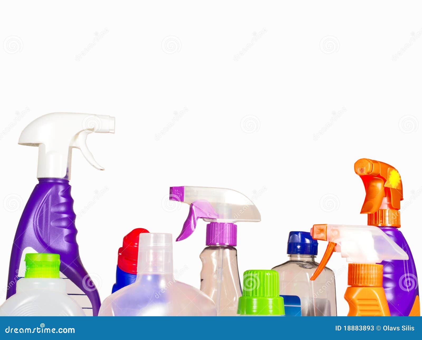 Cleaning materials stock image. Image of home, cleaning 18883893