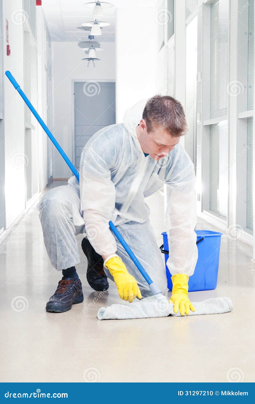 Cleaning office stock photo. Image of busy, overall, overalls 31297210