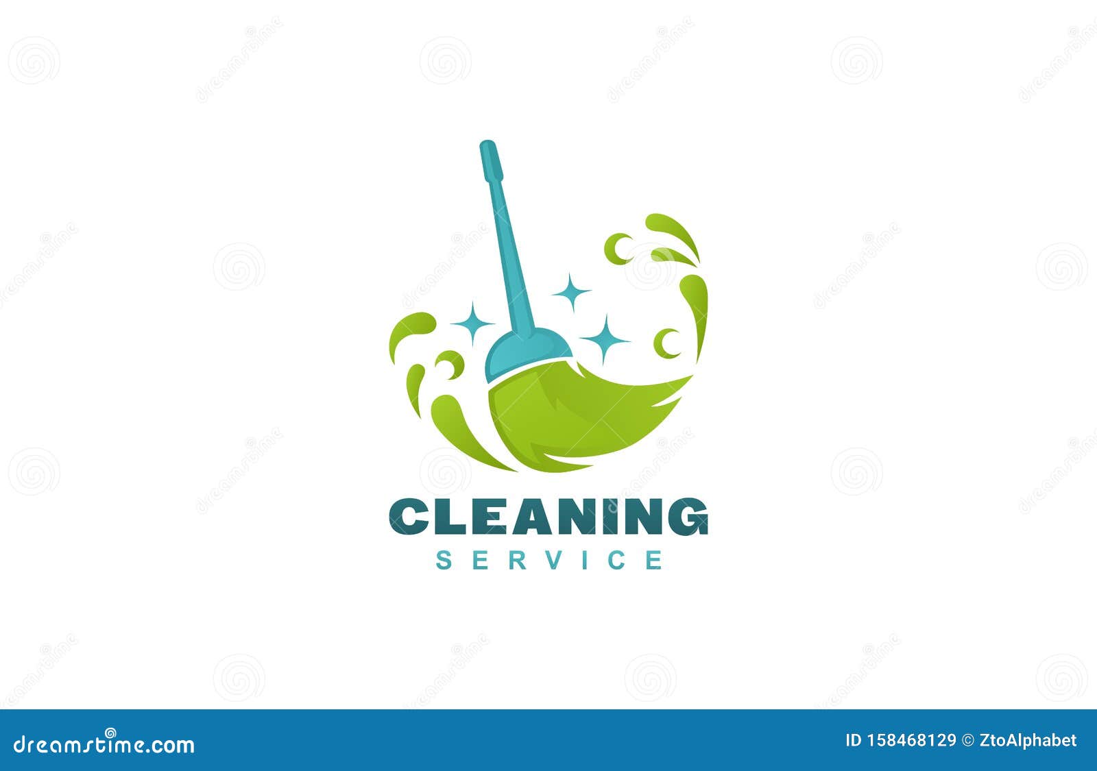 cleaning service logo