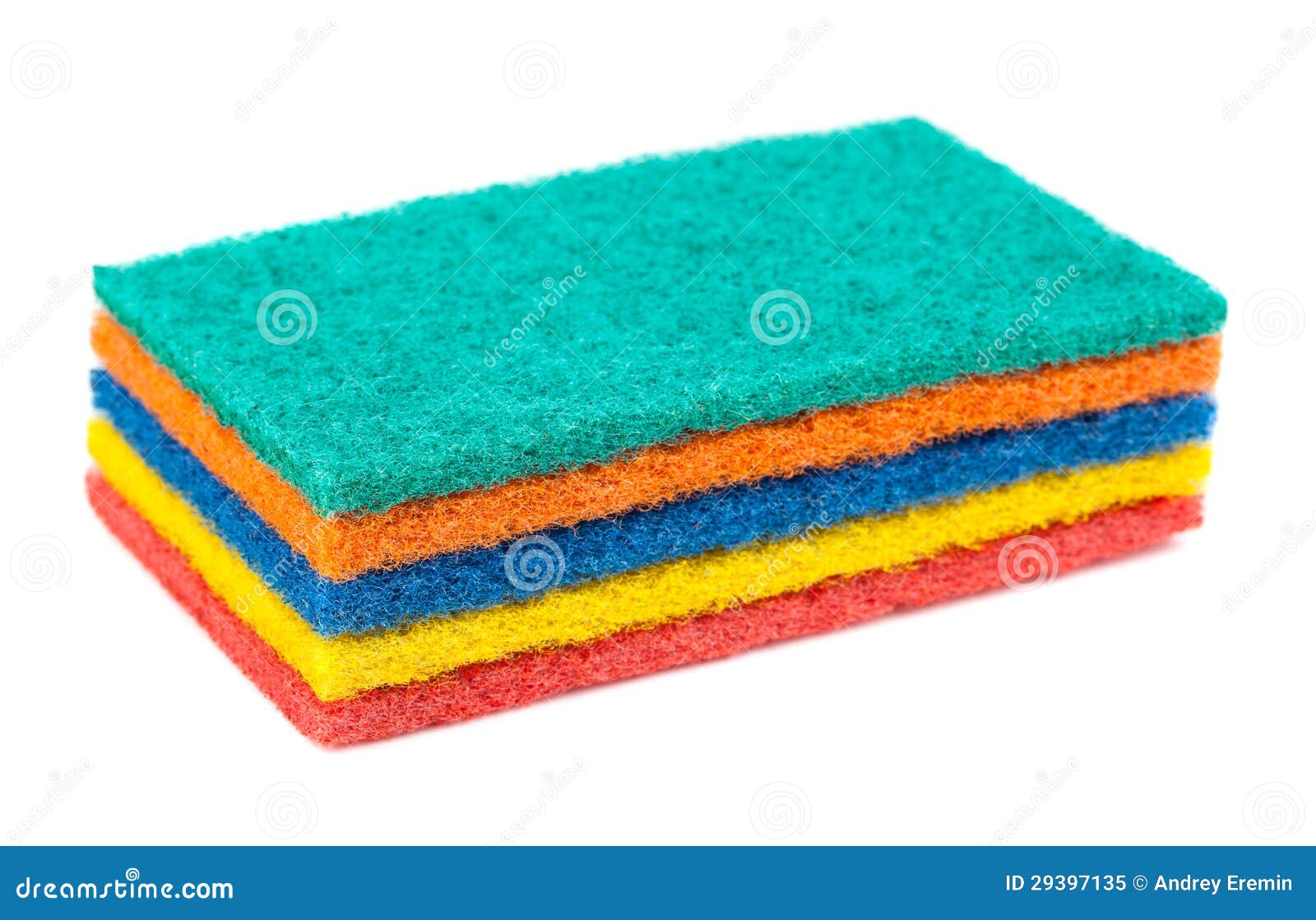 Cleaning sponges stock image. Image of domestic, cleaner 29397135