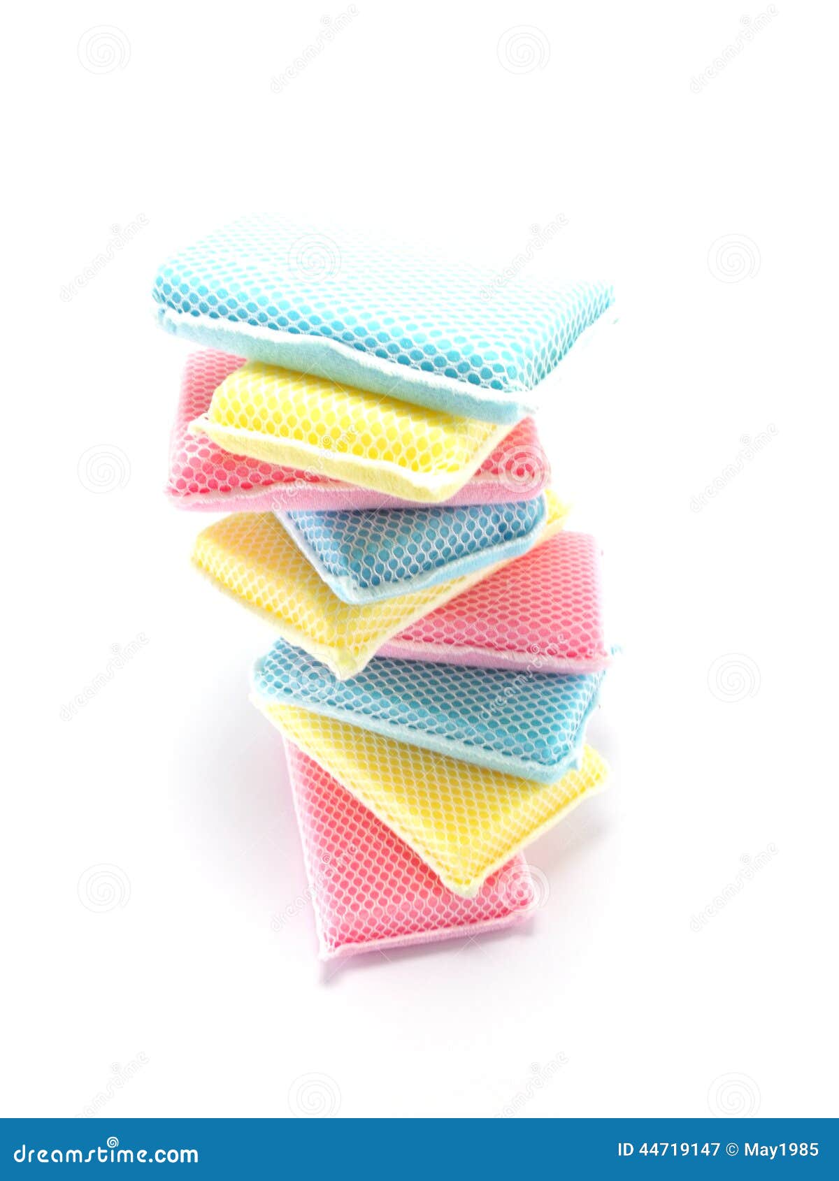 Cleaning sponges stock image. Image of housework, white 44719147