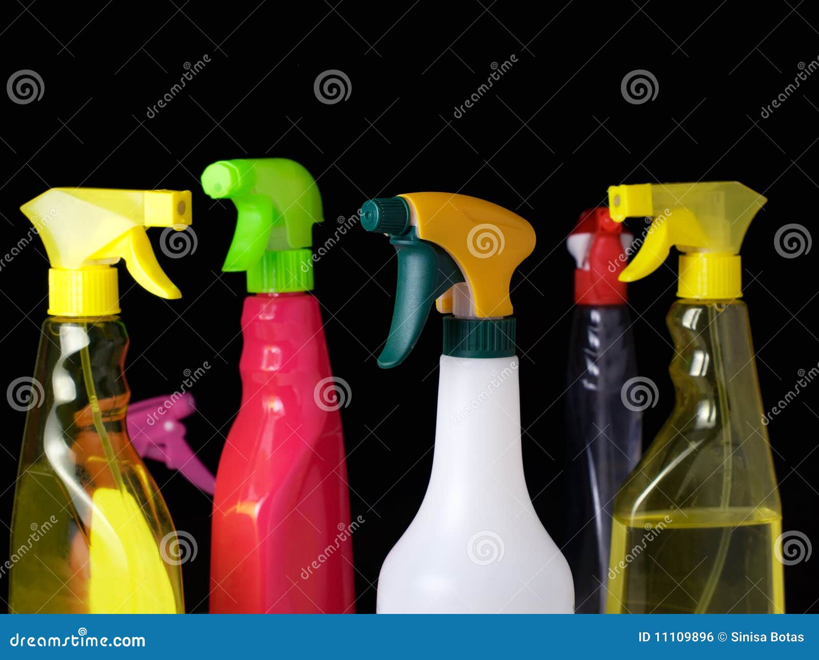 Cleaning spray stock photo. Image of background, hand 11109896