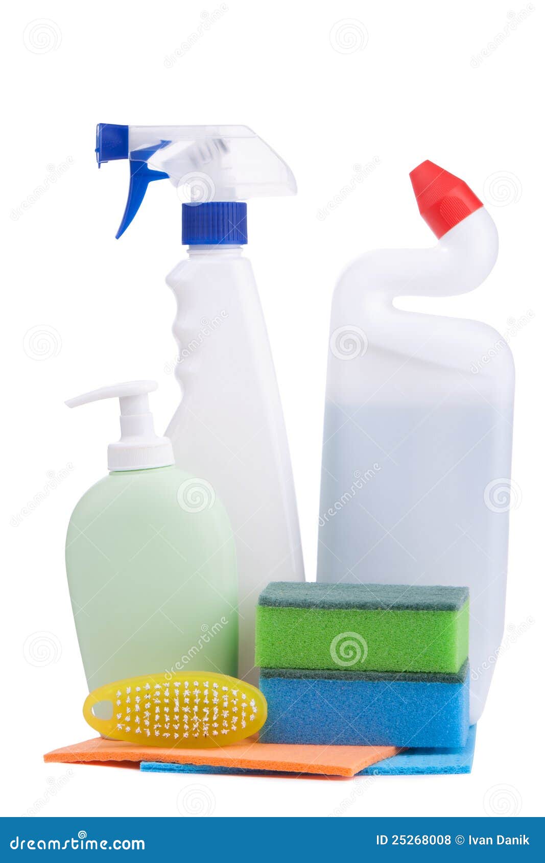 Cleaning Supplies and Chemicals Stock Photo Image of sanitary, supply