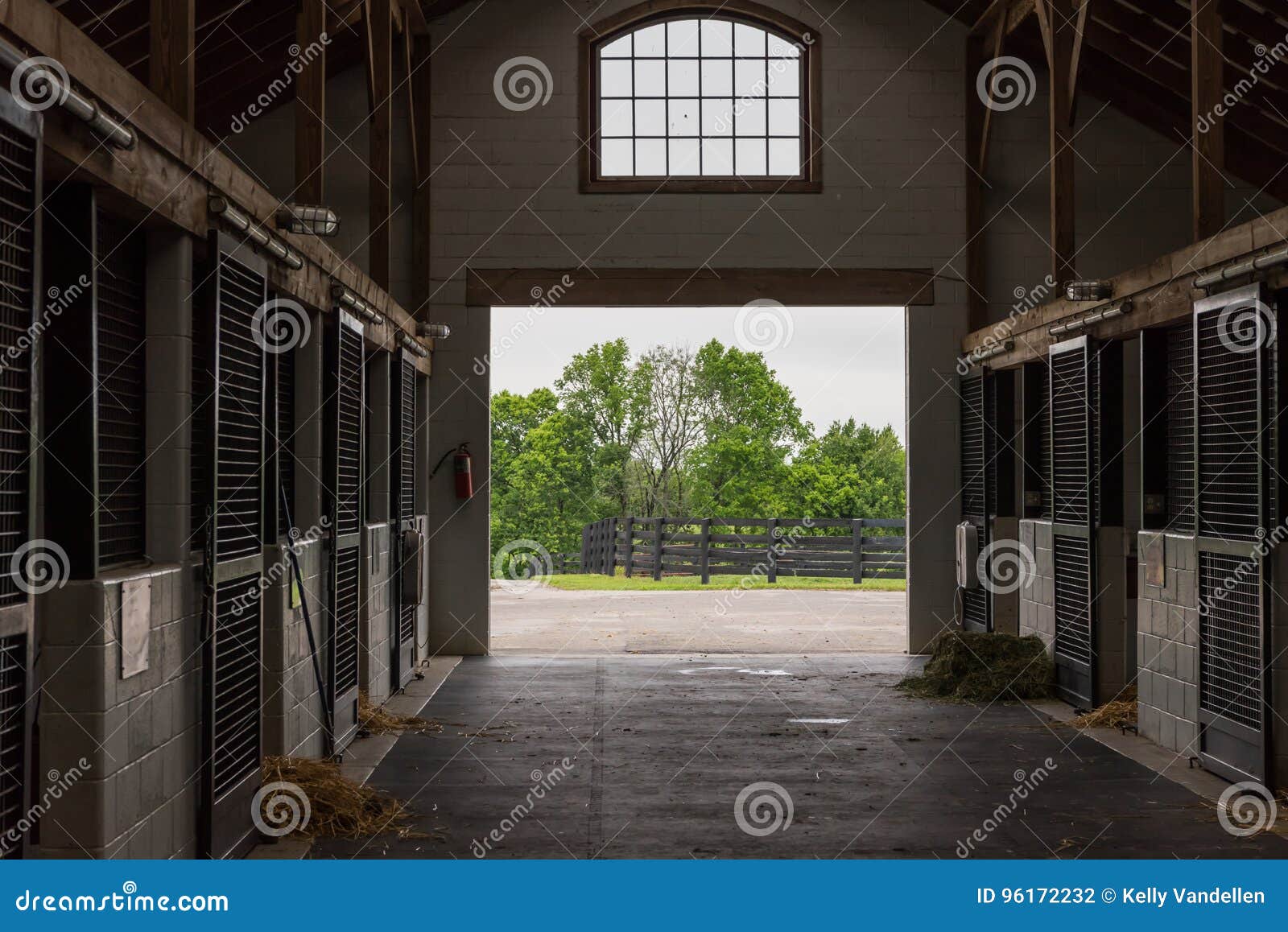 Cleaning Time in Horse Barn Stock Photo Image of outdoor, door 96172232