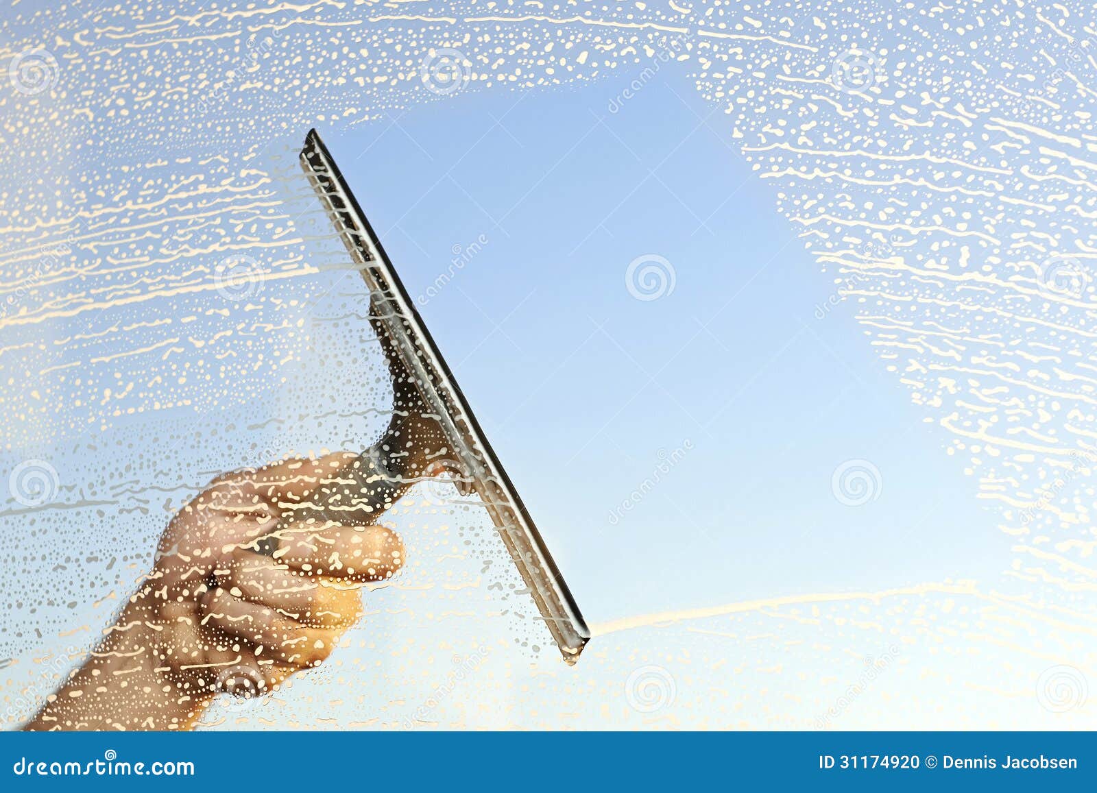 cleaning windows