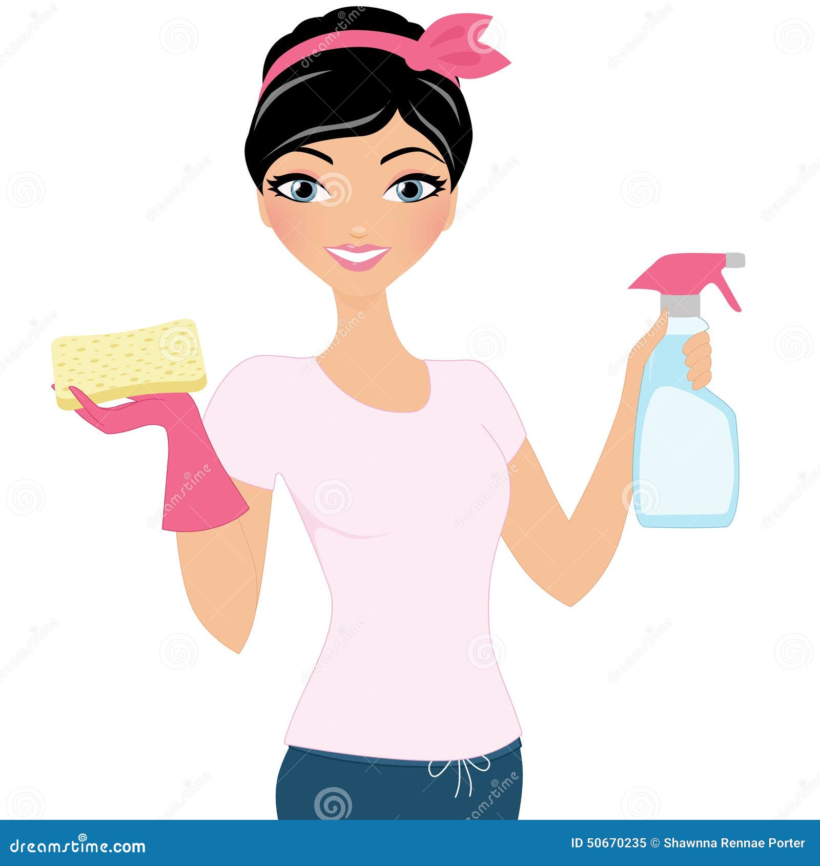 girl cleaning clipart - photo #5