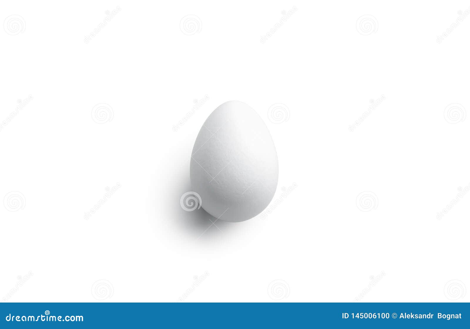 Download Clear Blank White Easter Egg Mockup Front View Stock Photo Image Of Cooked Healthy 145006100