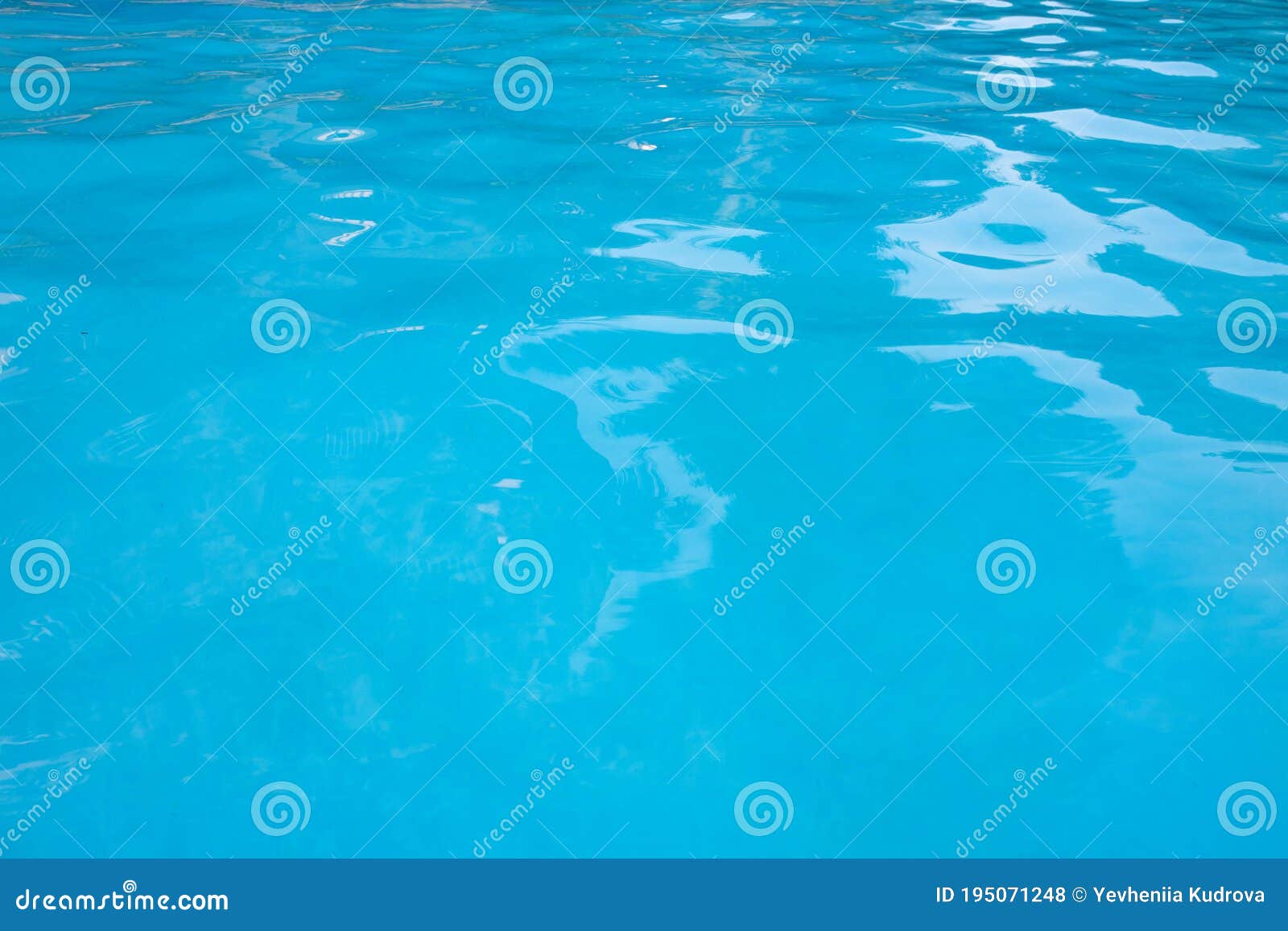 Clear Blue Water in the Pool Stock Photo - Image of resort, relaxation