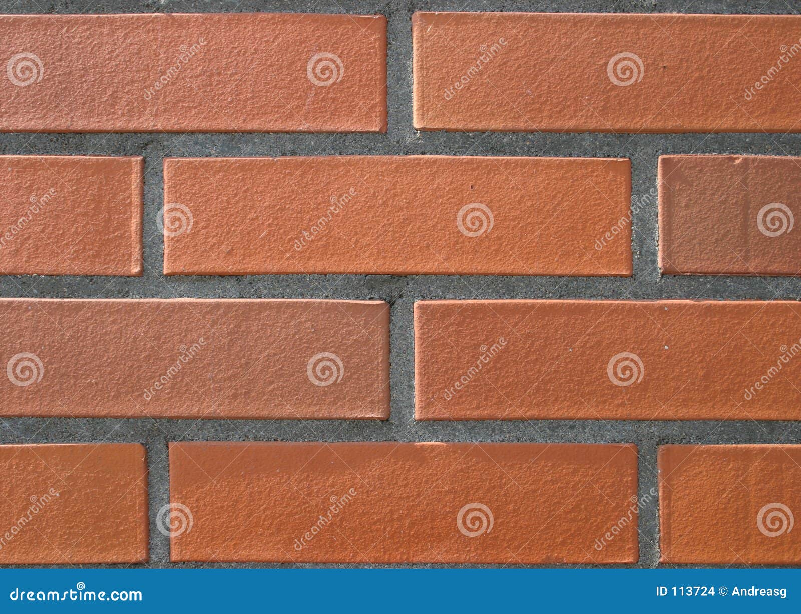 Clear brick wall stock photo. Image of orange, background 113724