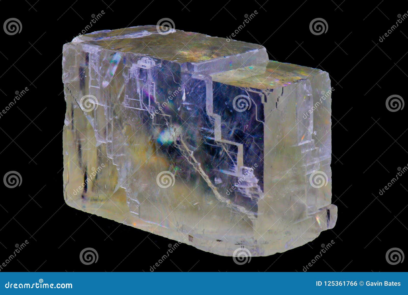 clear optical calcite, mineral