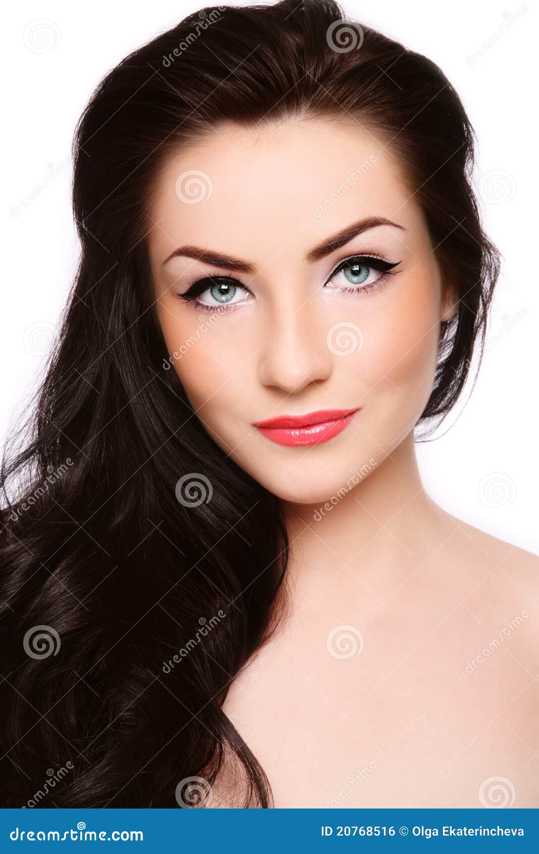 Clear skin stock photo. Image of glamour, fresh, sensual - 20768516