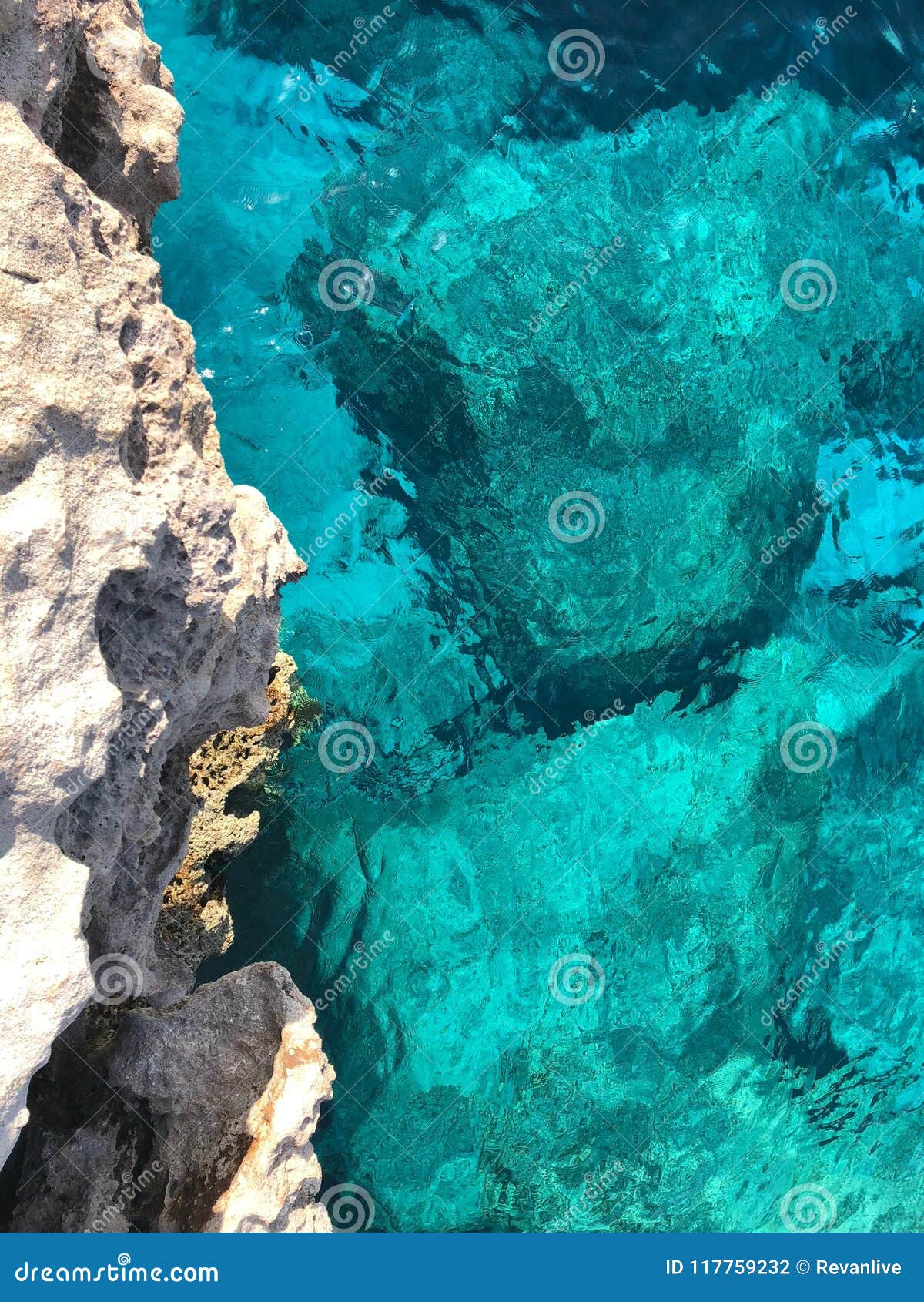 Clear water of Cyprus stock photo. Image of vacation 117759232
